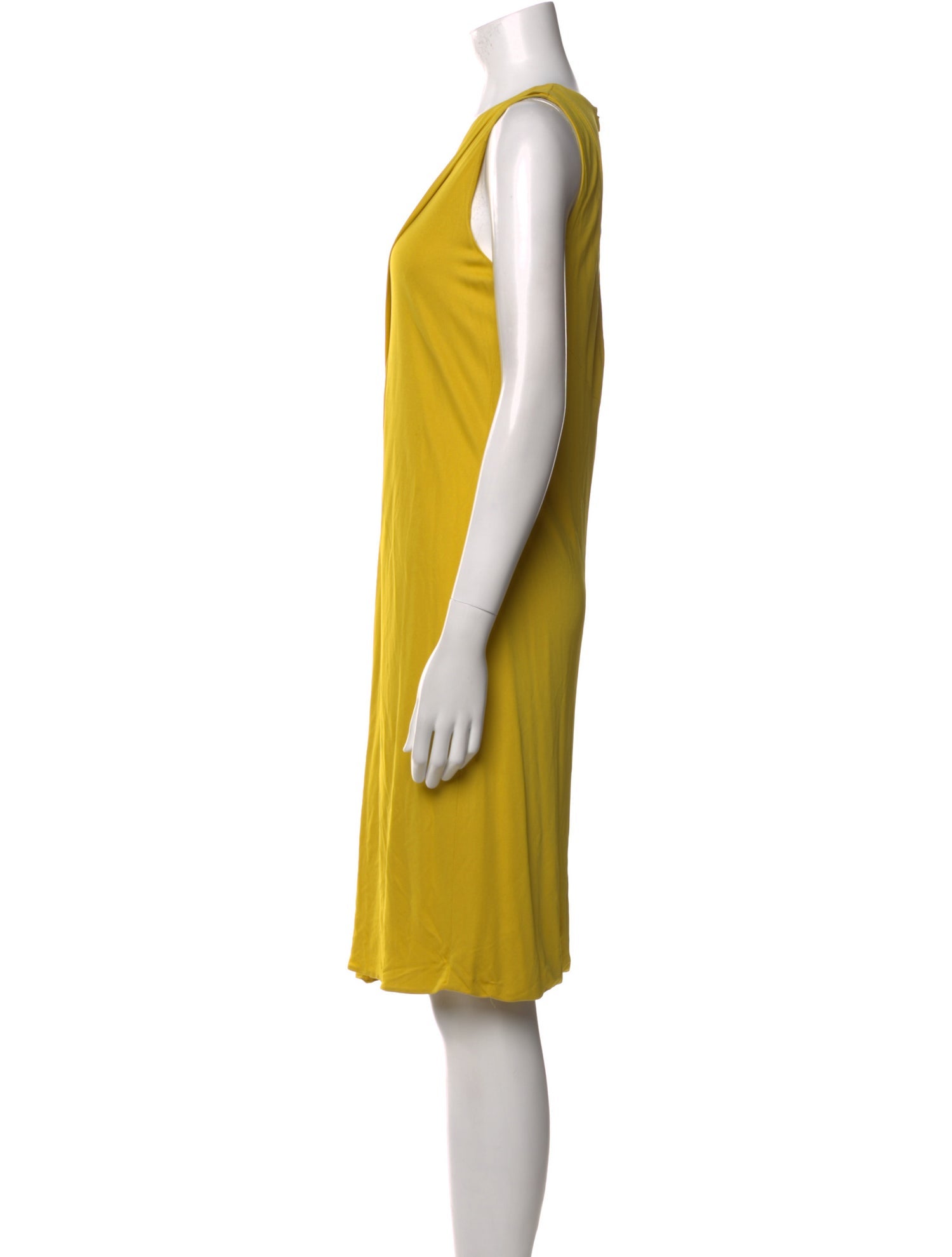 Akris Punto Cowl Neck Knee-Length Dress