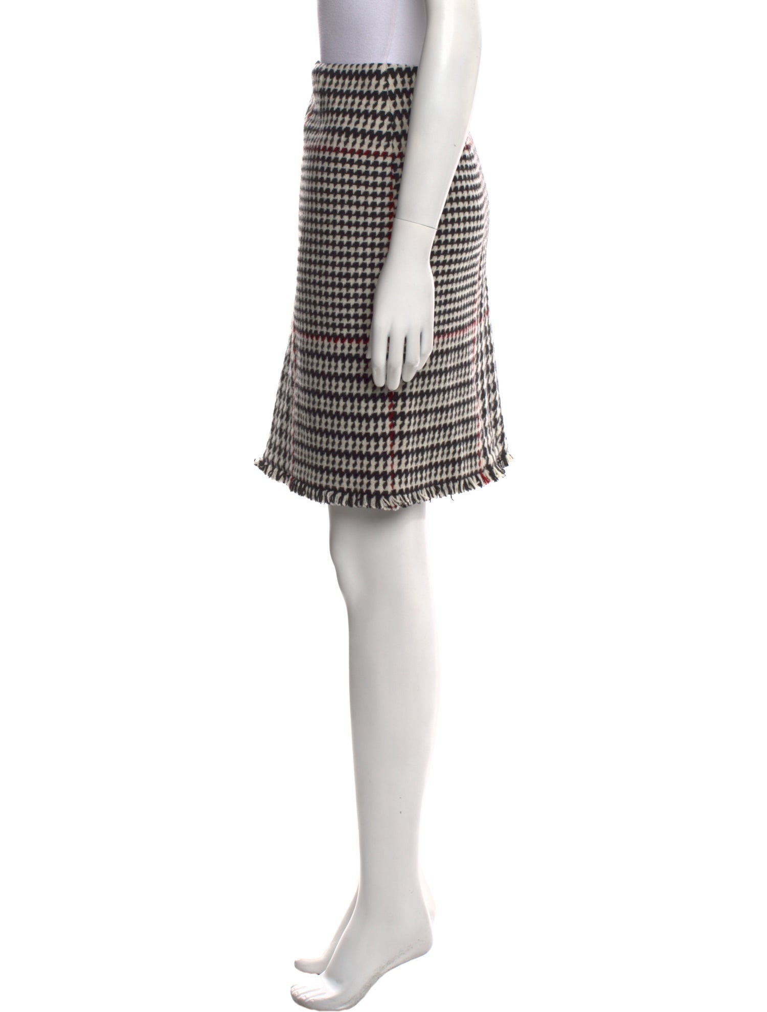 Akris Punto Wool Knee-Length Skirt