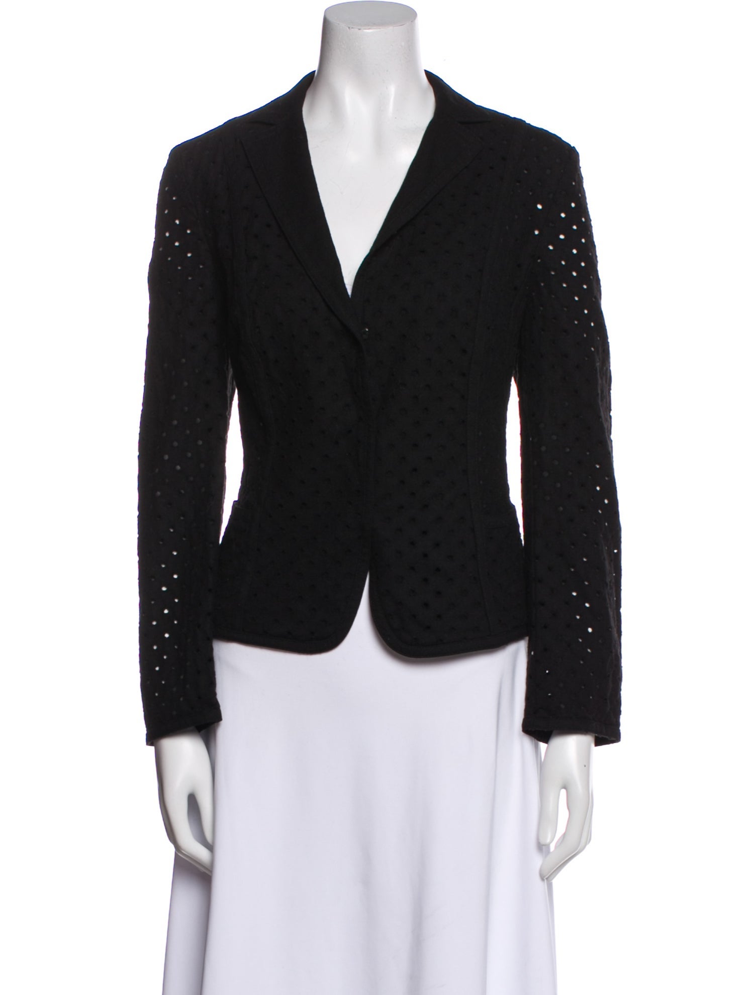 Akris Punto Polka Dot Print Blazer
