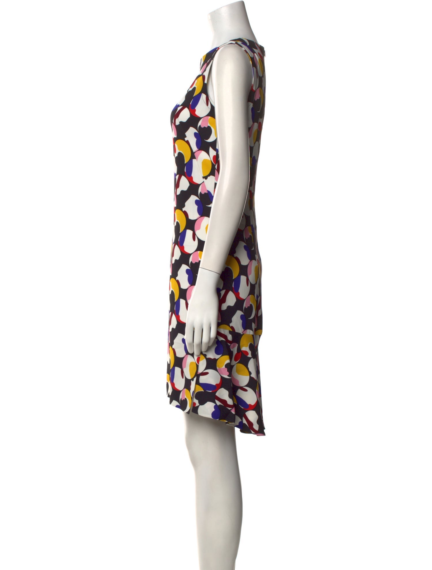 Akris Punto Printed Knee-Length Dress