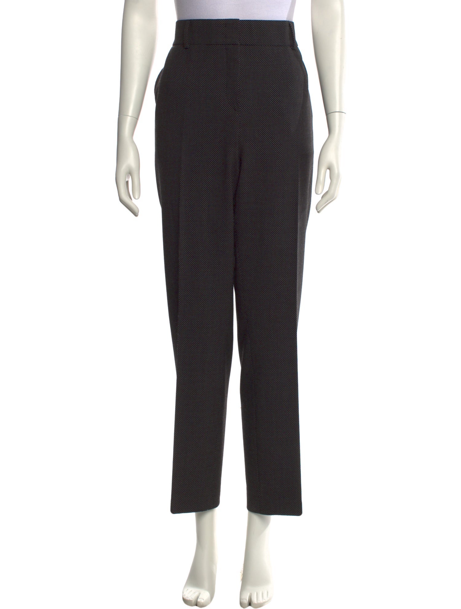 Akris Punto Printed Straight Leg Pants