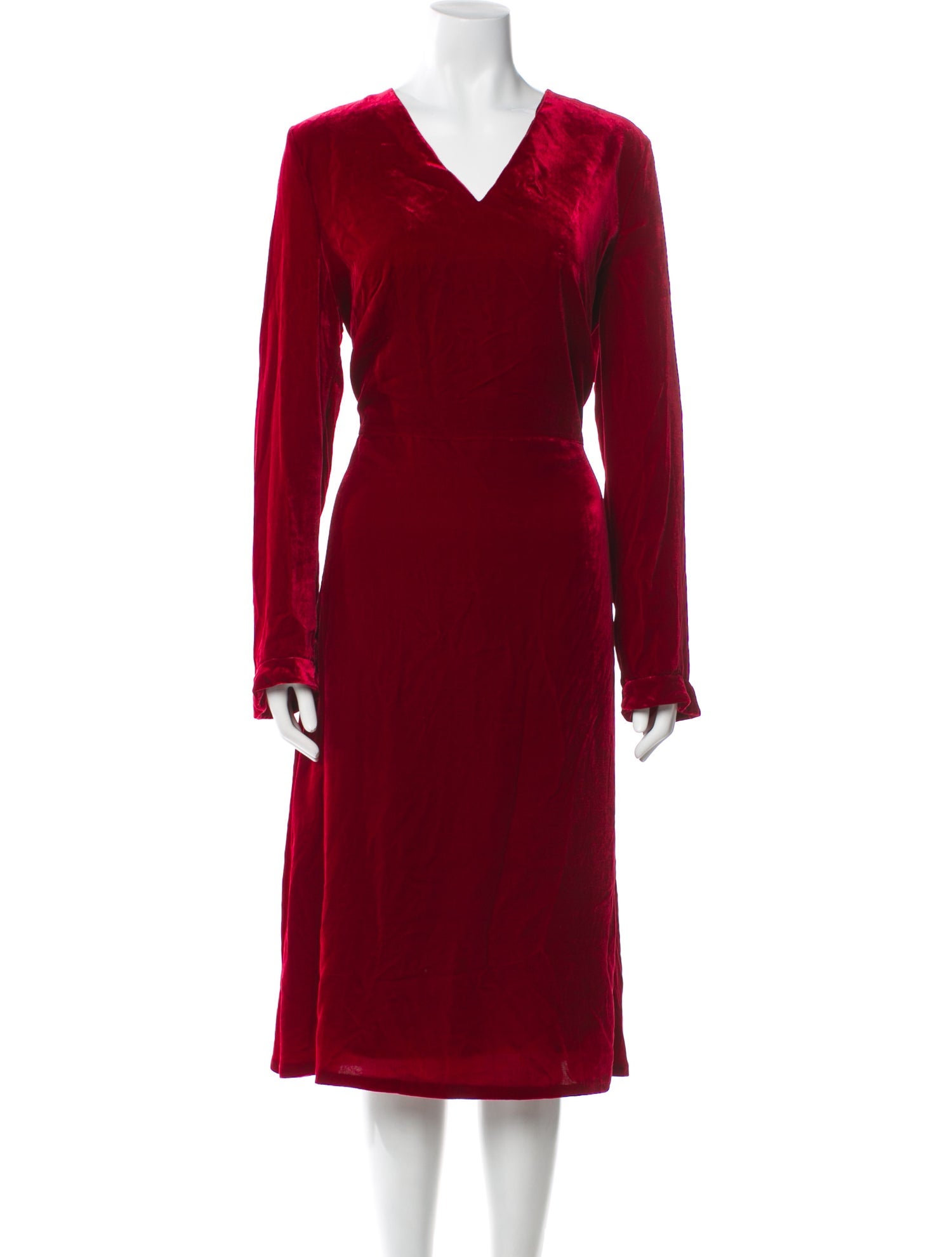 Akris Punto V-Neck Midi Length Dress w/ Tags