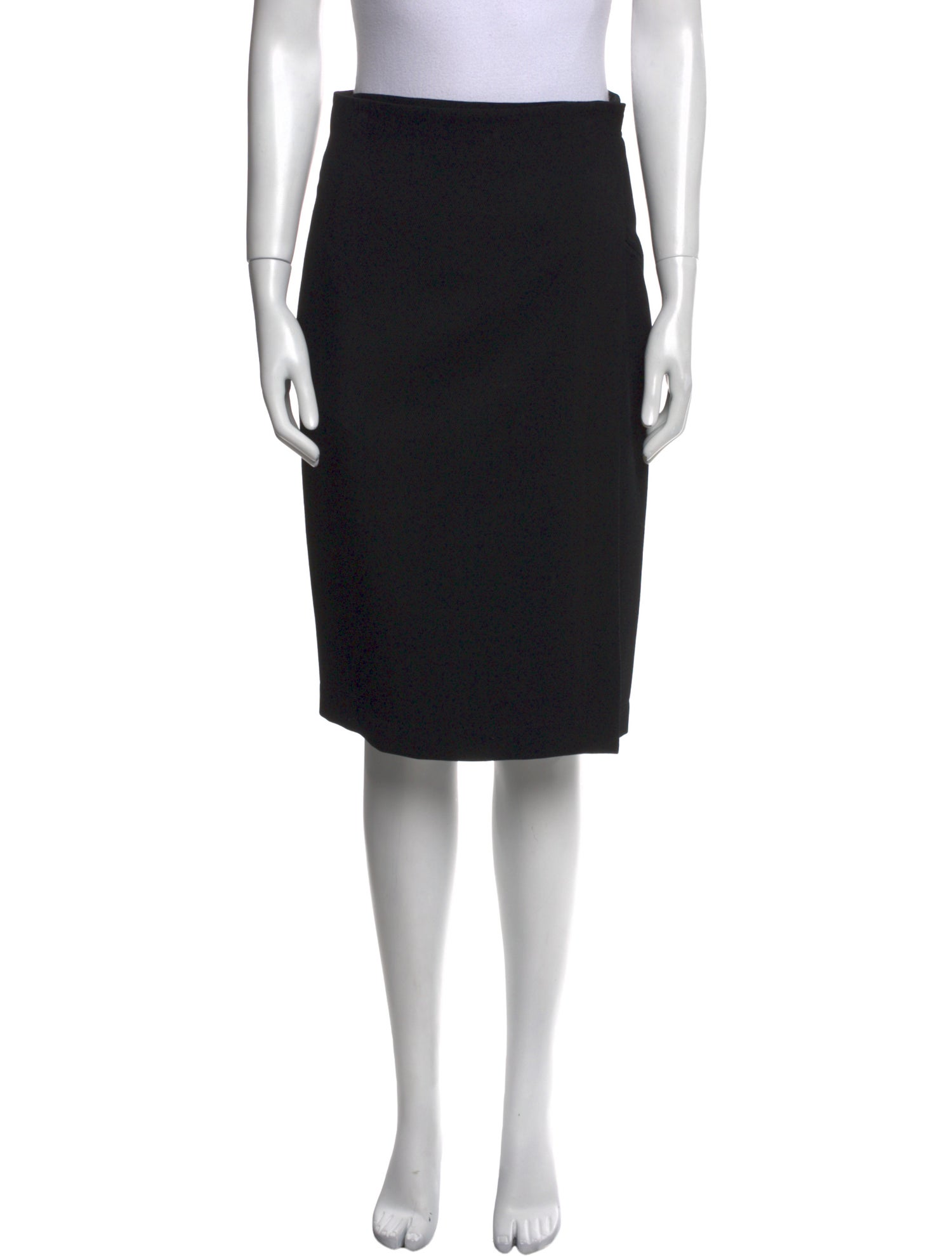 Akris Punto Wool Knee-Length Skirt
