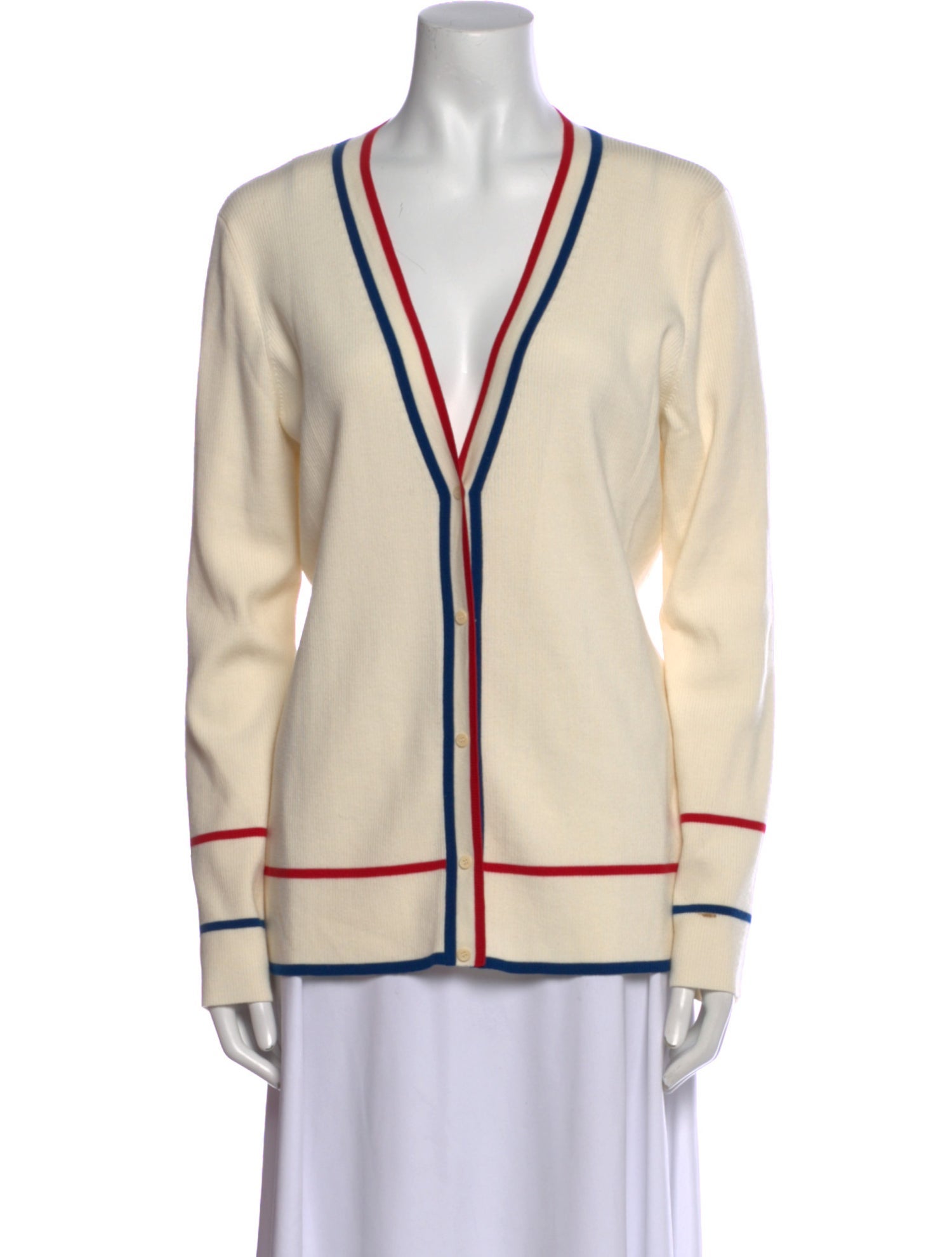 Akris Punto Virgin Wool Striped Sweater