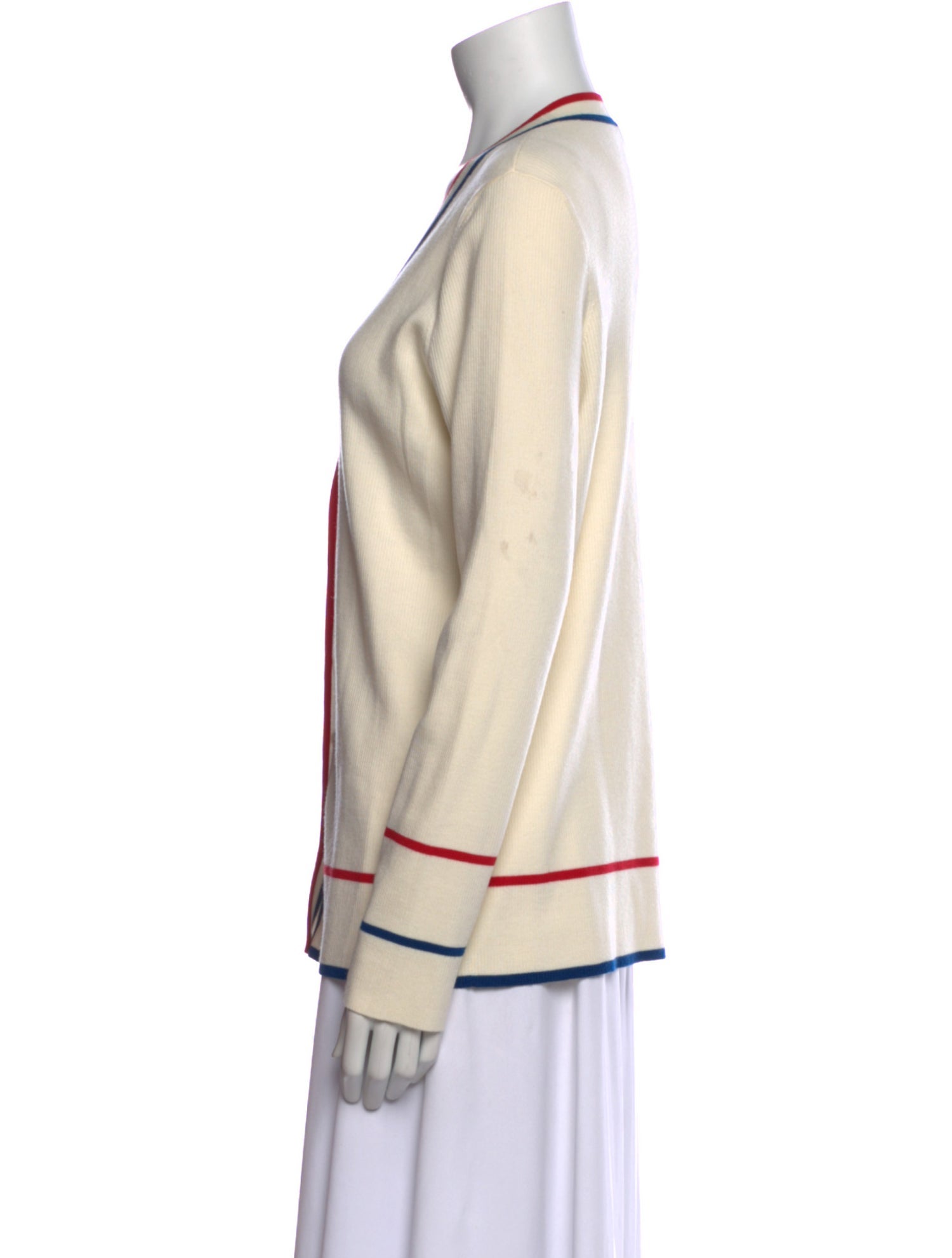 Akris Punto Virgin Wool Striped Sweater