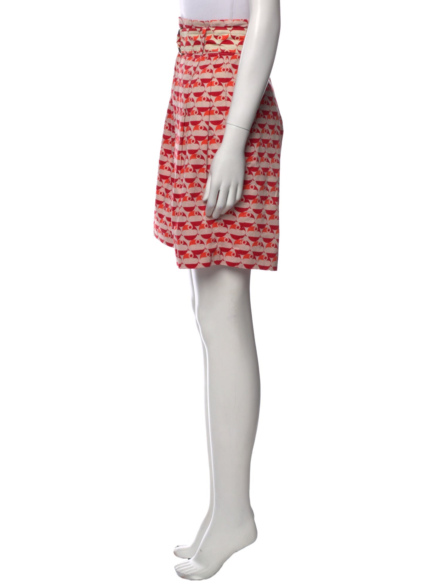 Akris Punto Printed Knee-Length Shorts