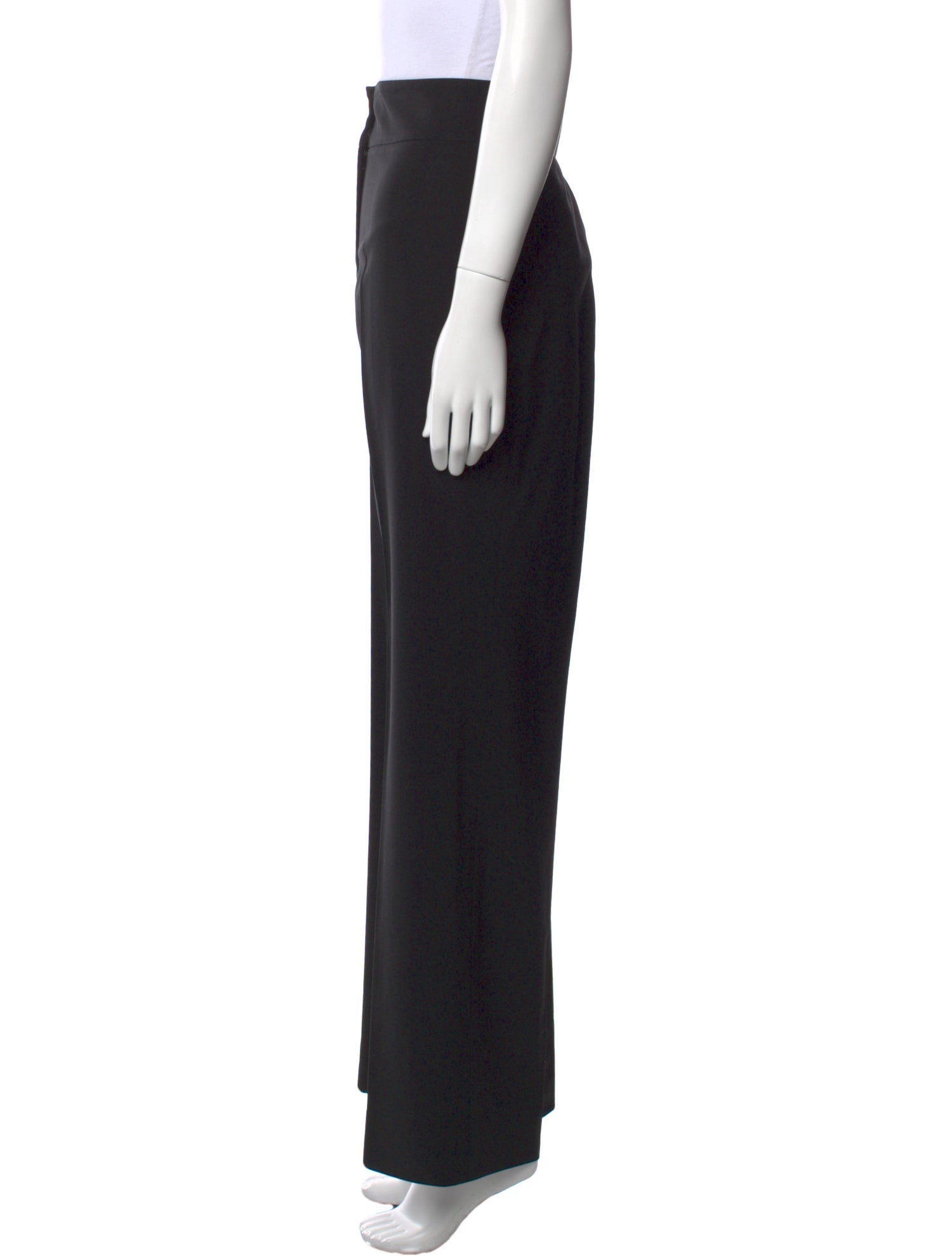 Akris Punto Virgin Wool Wide Leg Pants