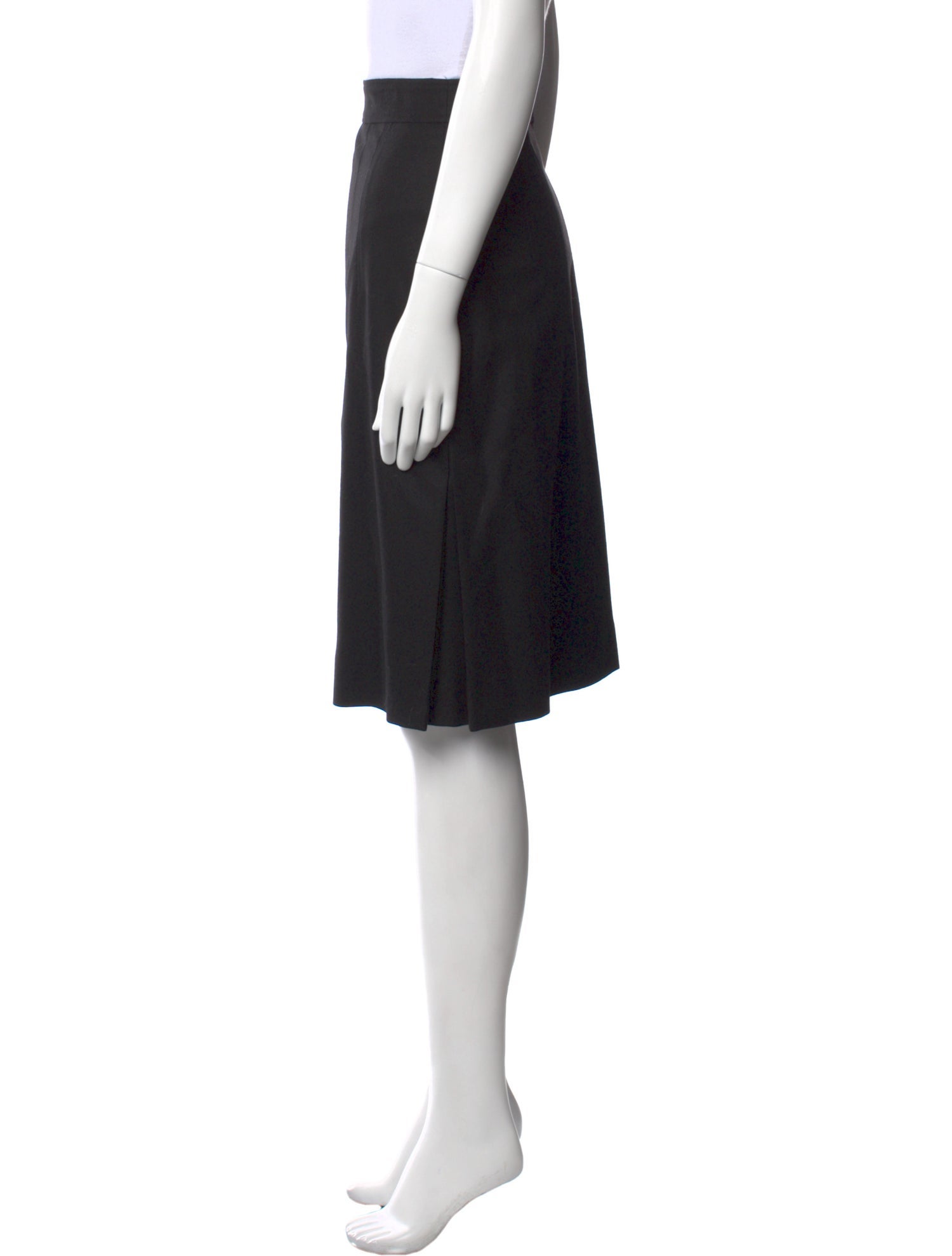 Akris Punto Wool Knee-Length Skirt