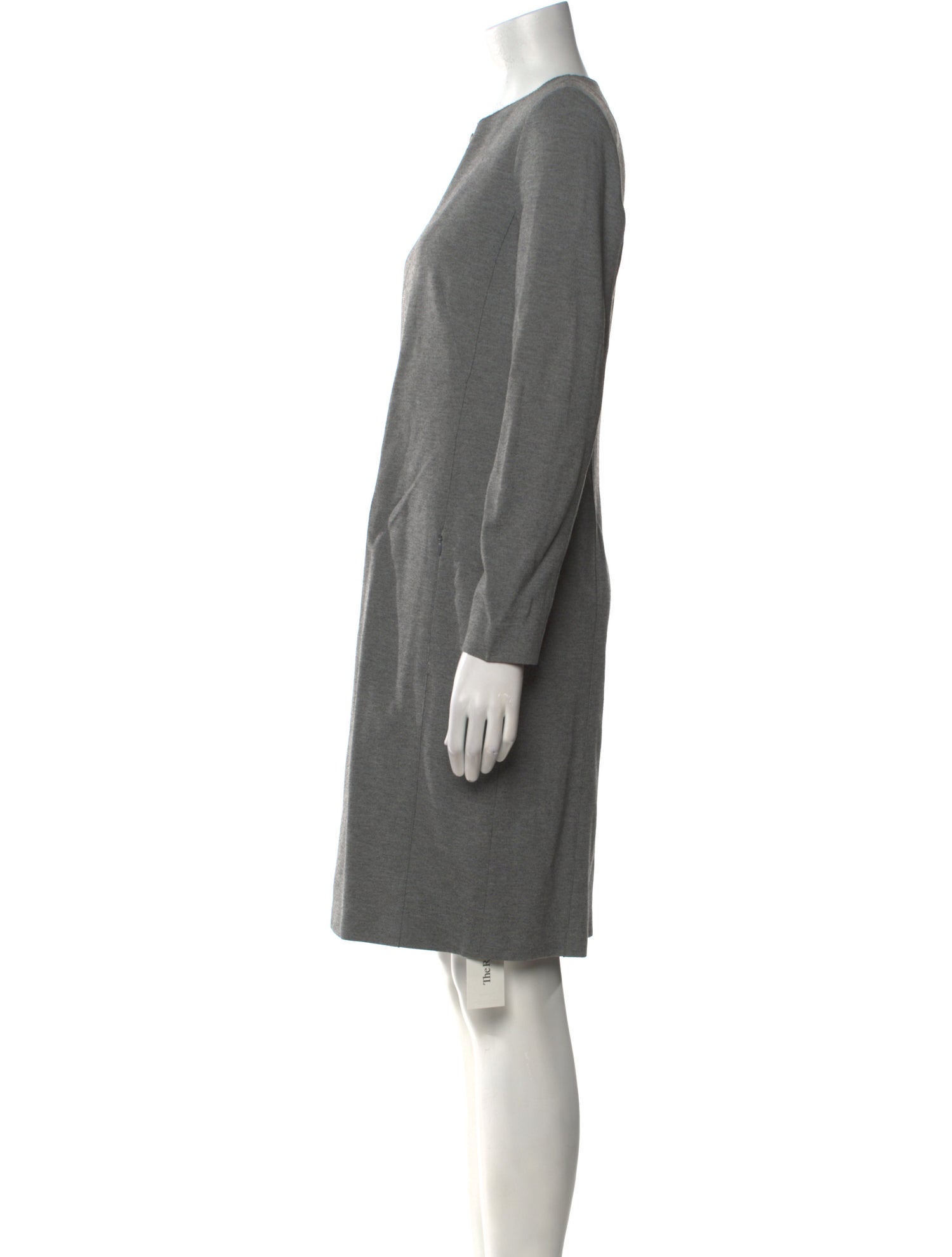Akris Punto Crew Neck Knee-Length Dress