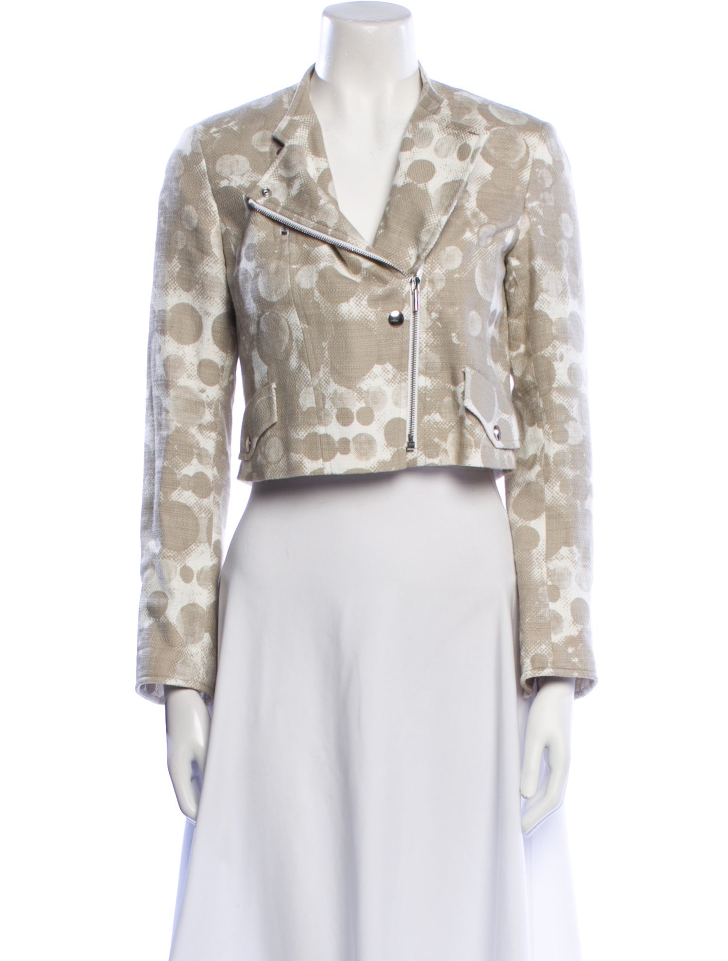 Akris Punto Printed Evening Jacket