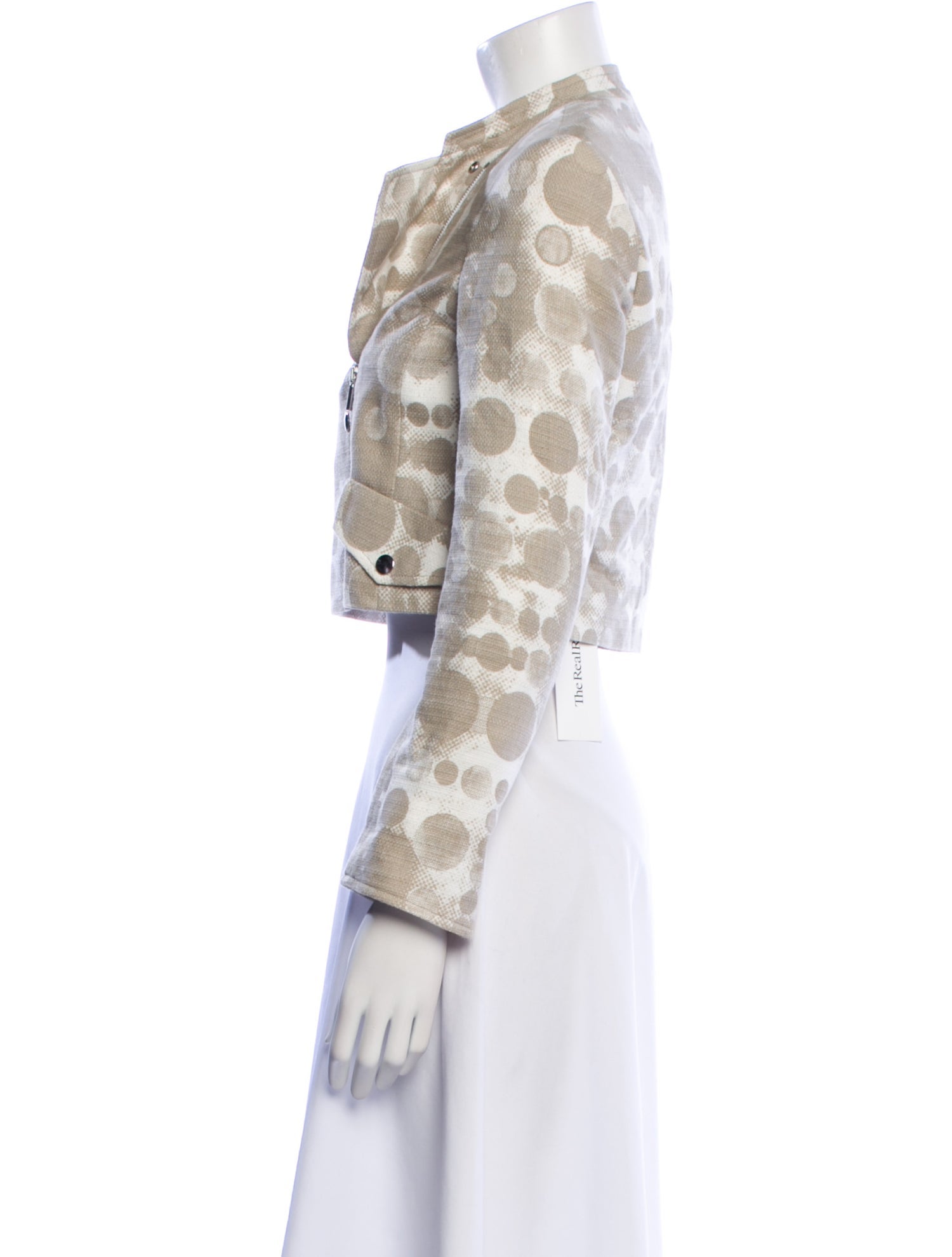 Akris Punto Printed Evening Jacket