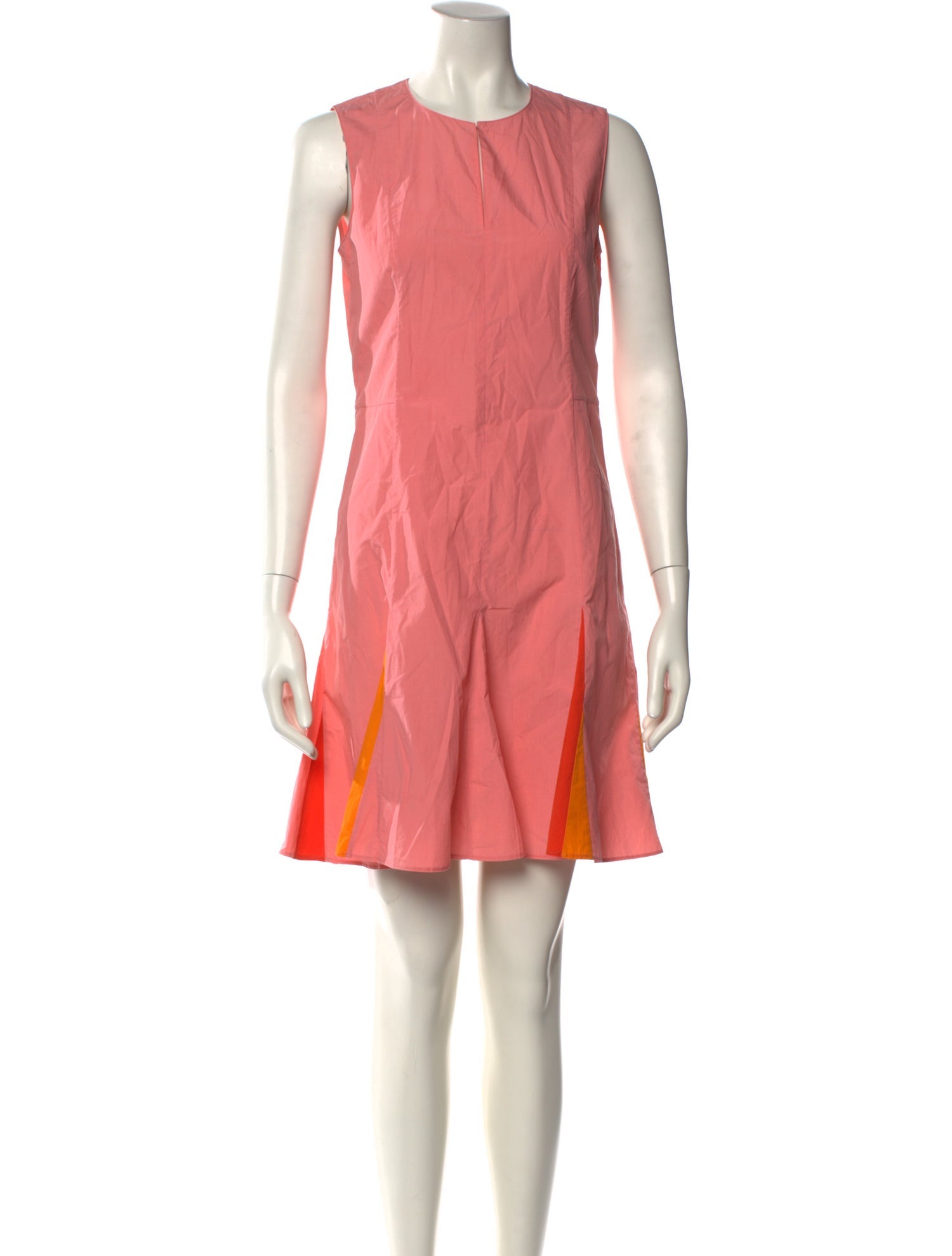 Akris Punto Crew Neck Mini Dress