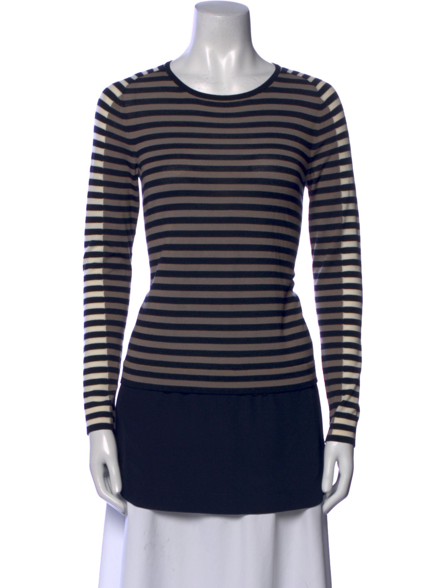 Akris Punto Wool Striped Tunic