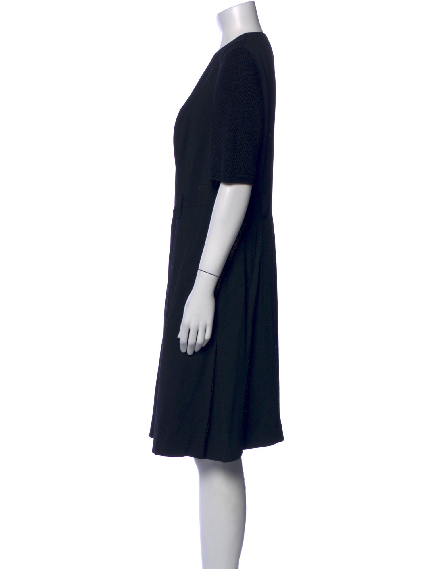 Akris Punto Wool Knee-Length Dress