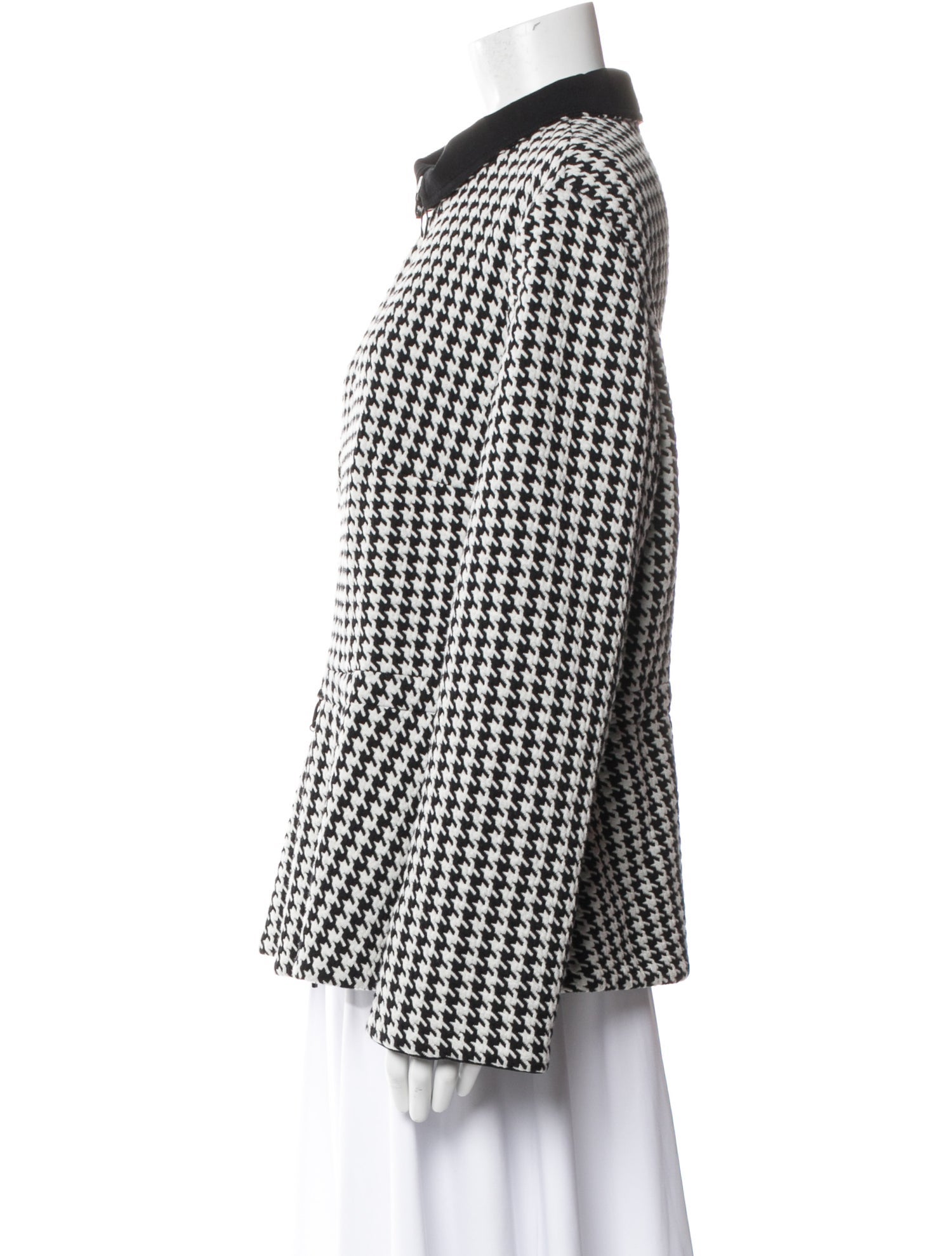 Akris Punto Houndstooth Print Jacket