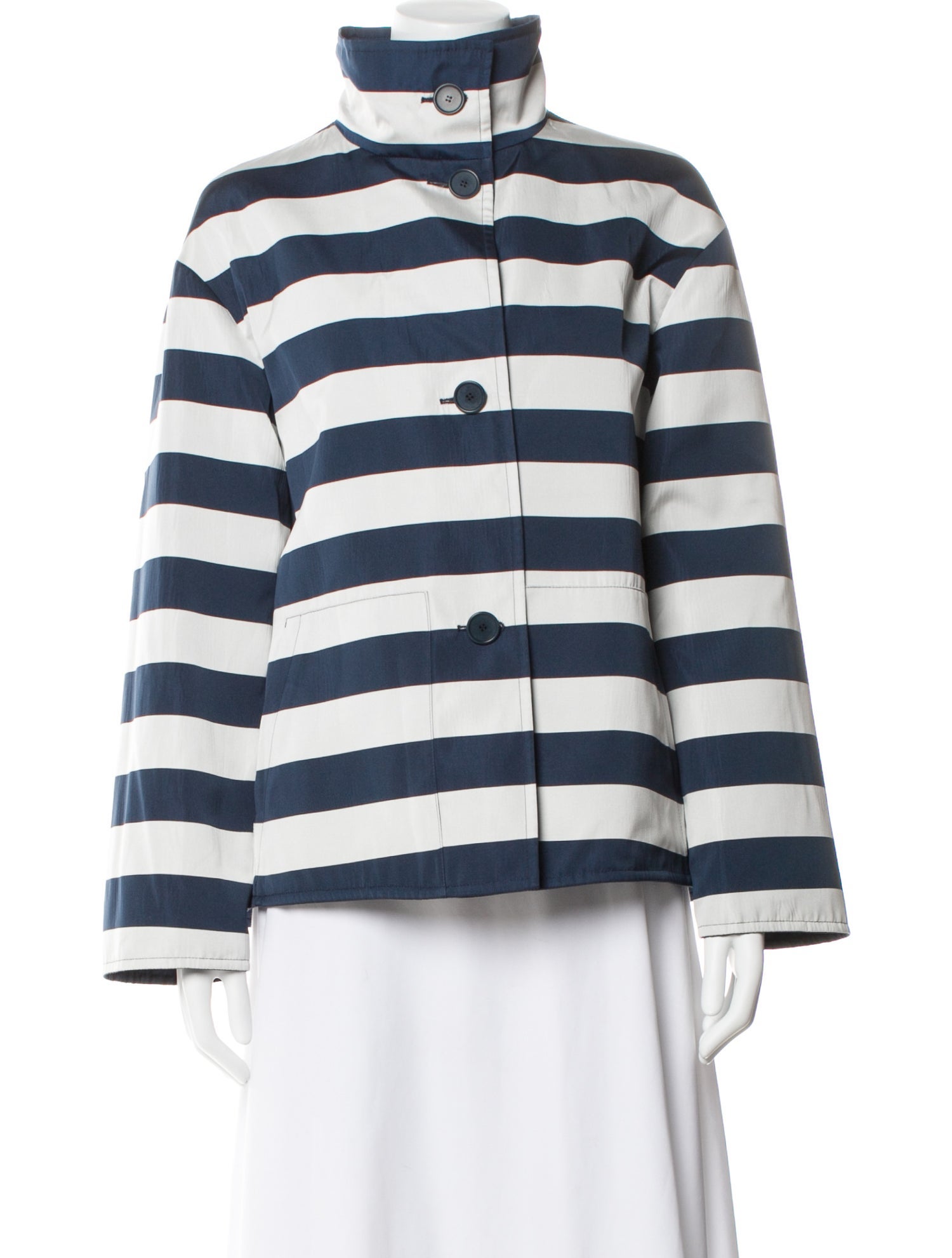 Akris Punto Striped Jacket