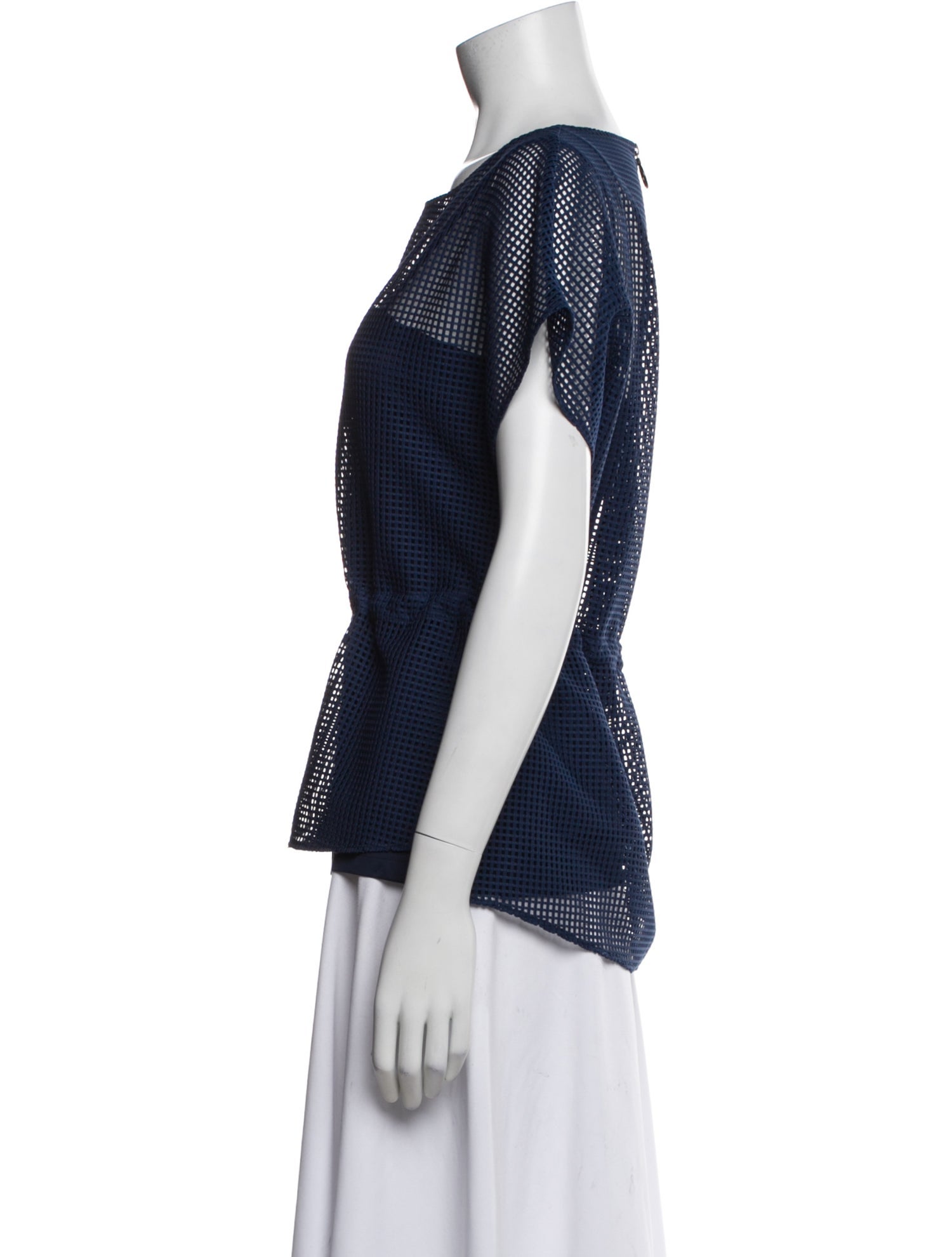 Akris Punto Crew Neck Short Sleeve Top