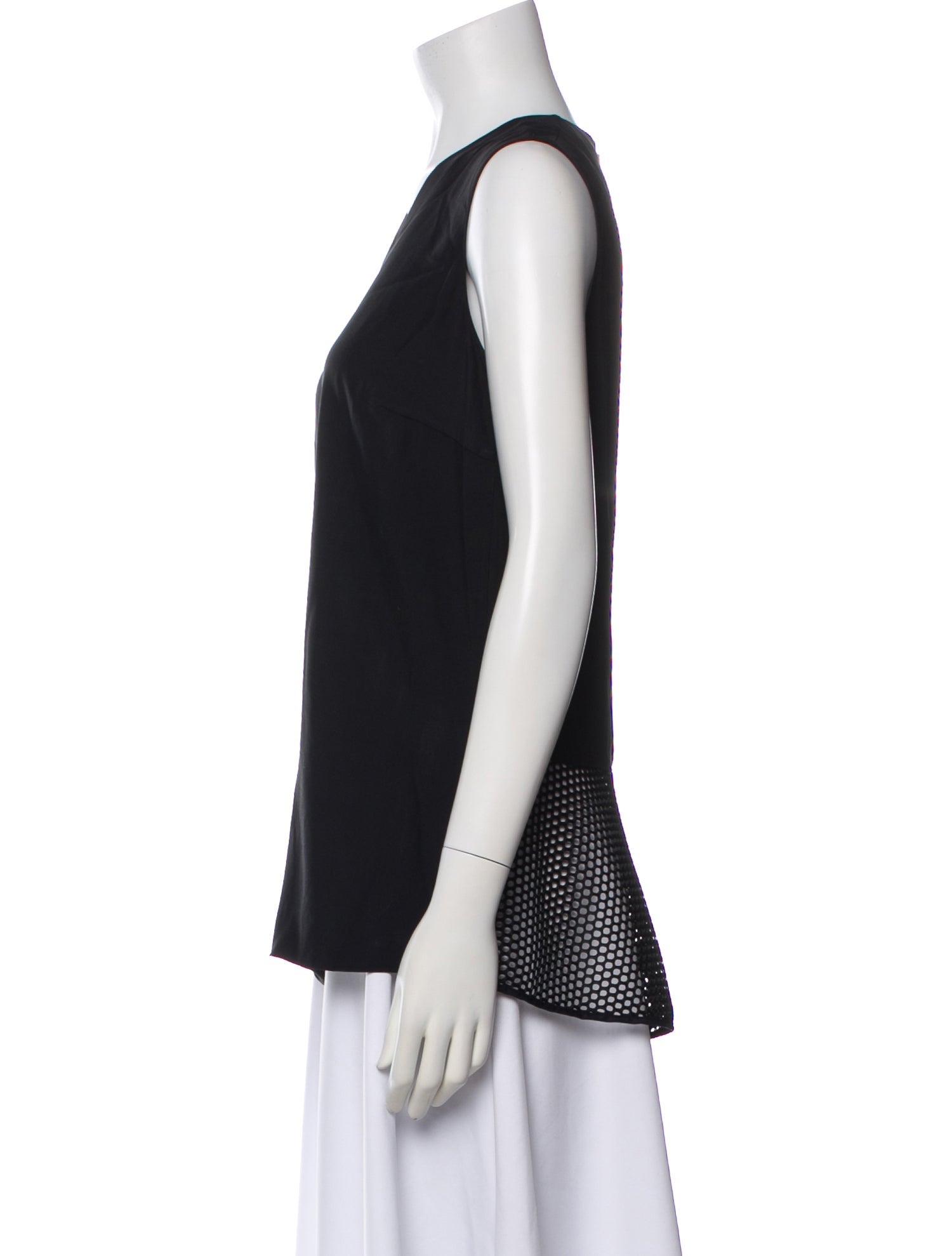 Akris Punto V-Neck Sleeveless Top