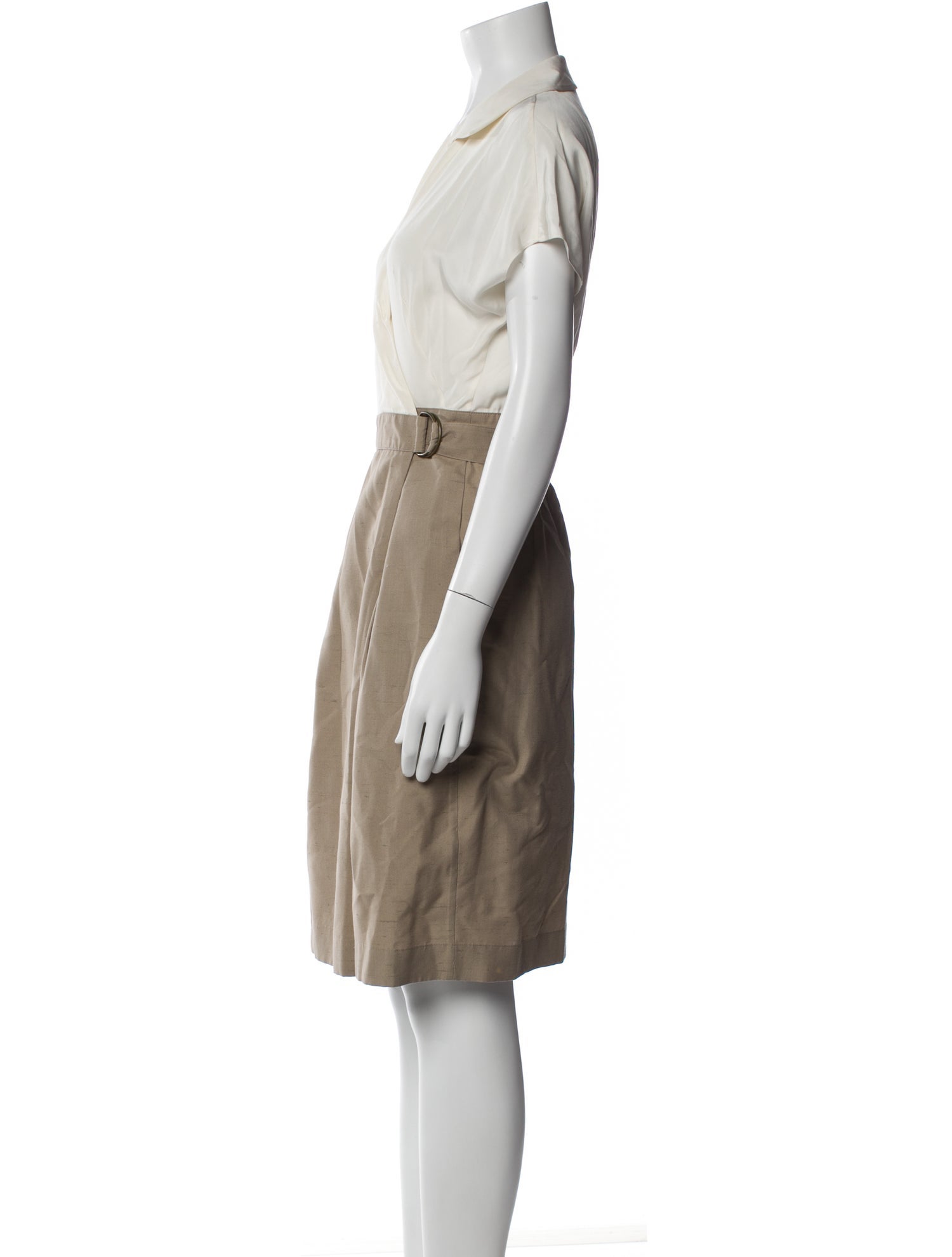 Akris Punto Silk Knee-Length Dress