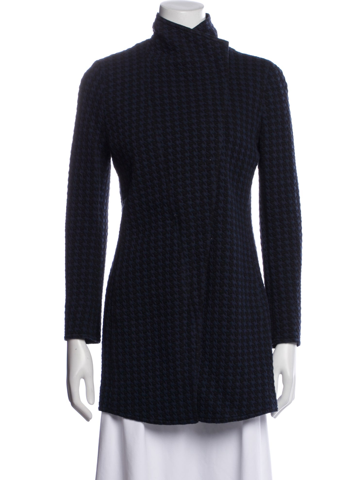 Akris Punto Plaid Print Coat
