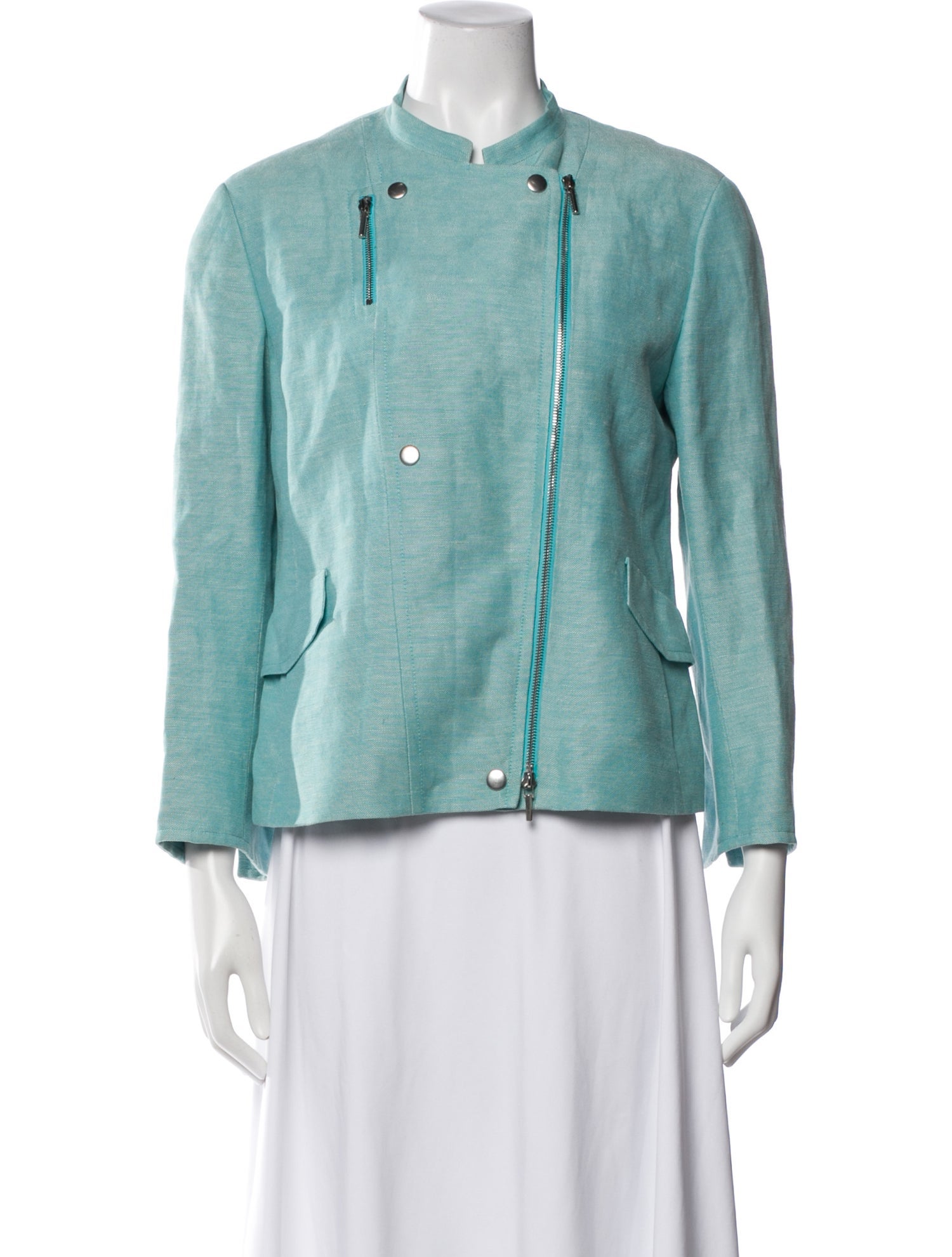 Akris Punto Linen Evening Jacket
