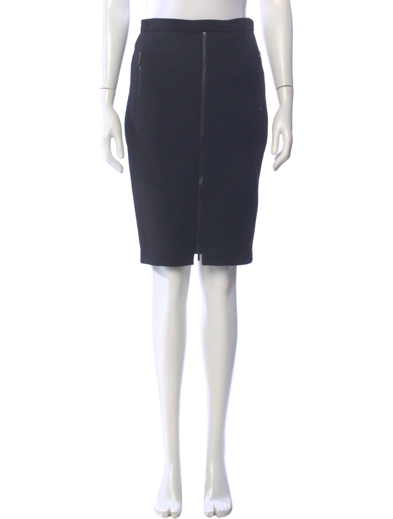 Akris Punto Wool Knee-Length Skirt