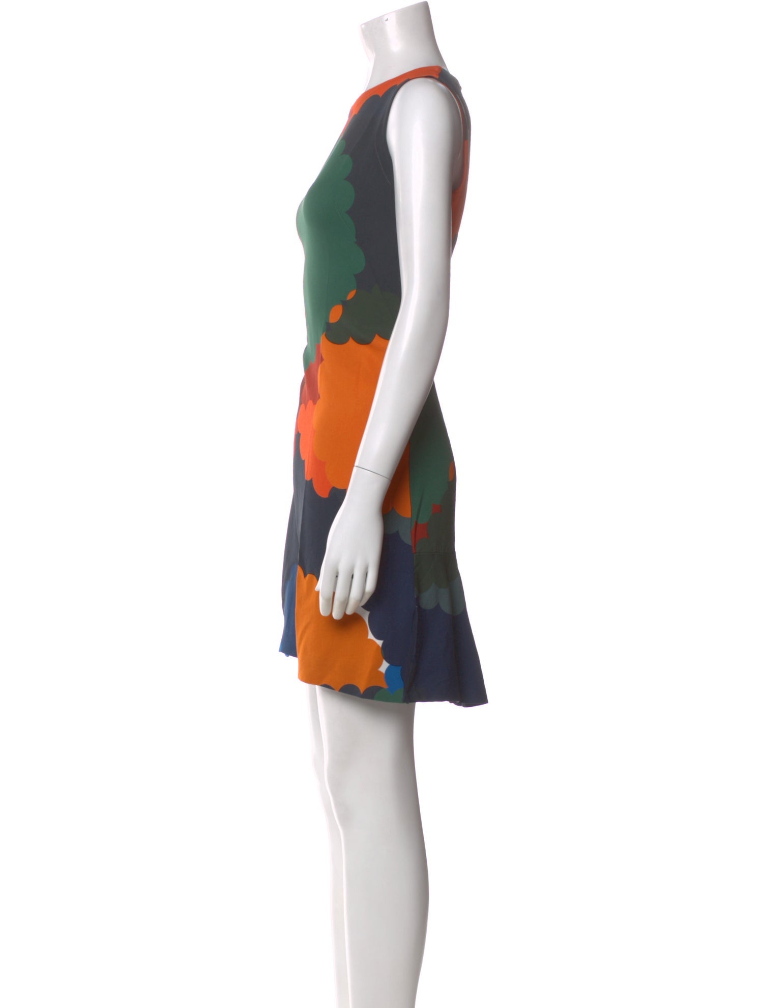 Akris Punto Printed Mini Dress