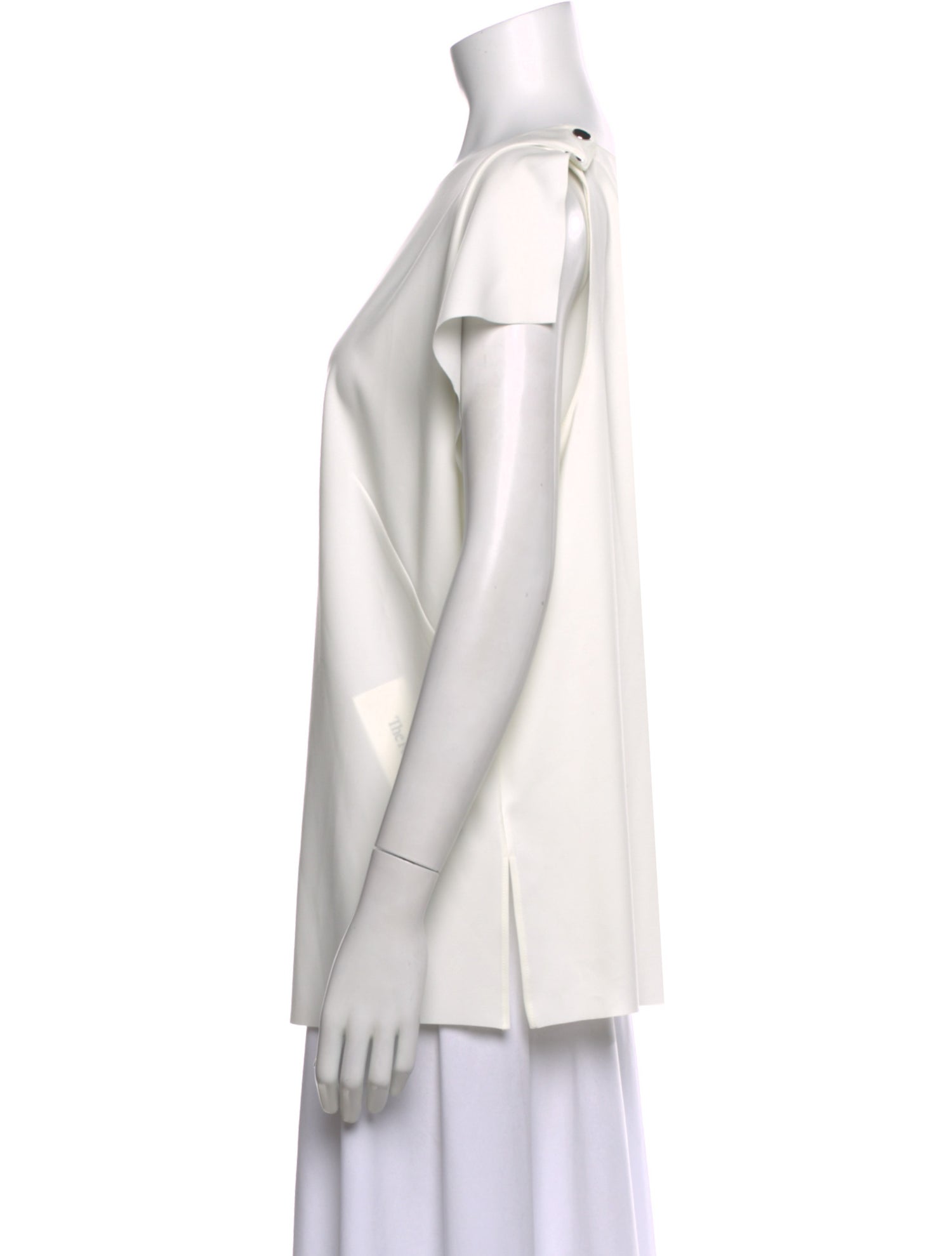 Akris Punto Crew Neck Short Sleeve Top