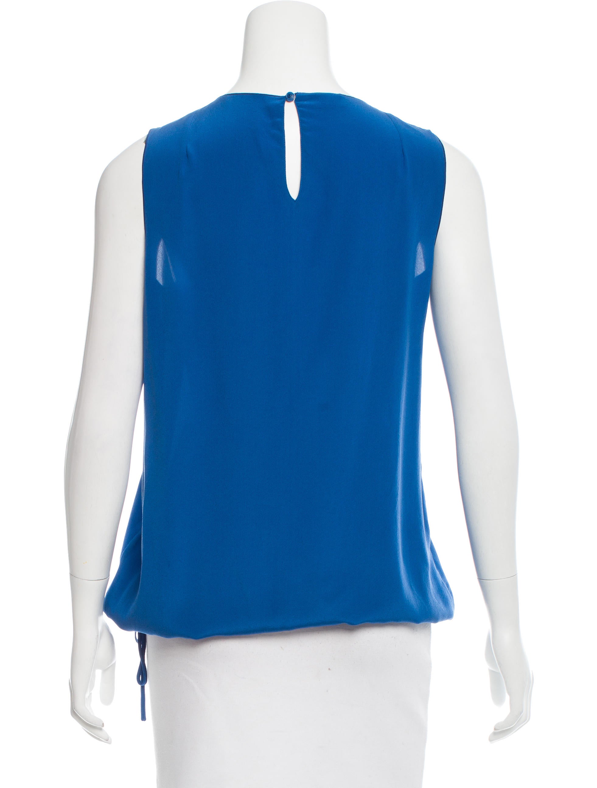 akris punto embroidered silk top clothing wak30270 the realreal akris punto embroidered silk top clothing wak30270 the realreal
