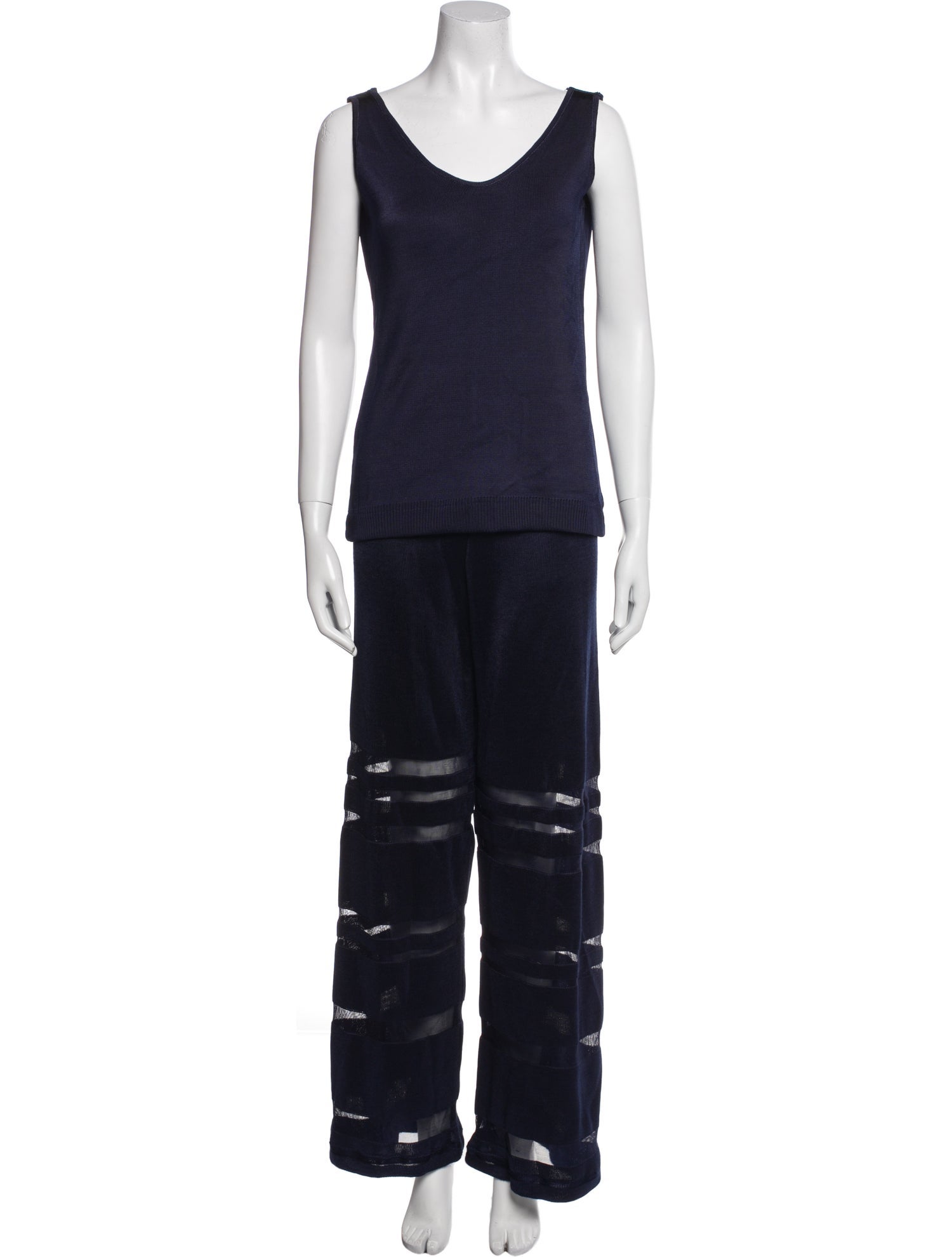 ANIMALE Mesh Accents Pant Set