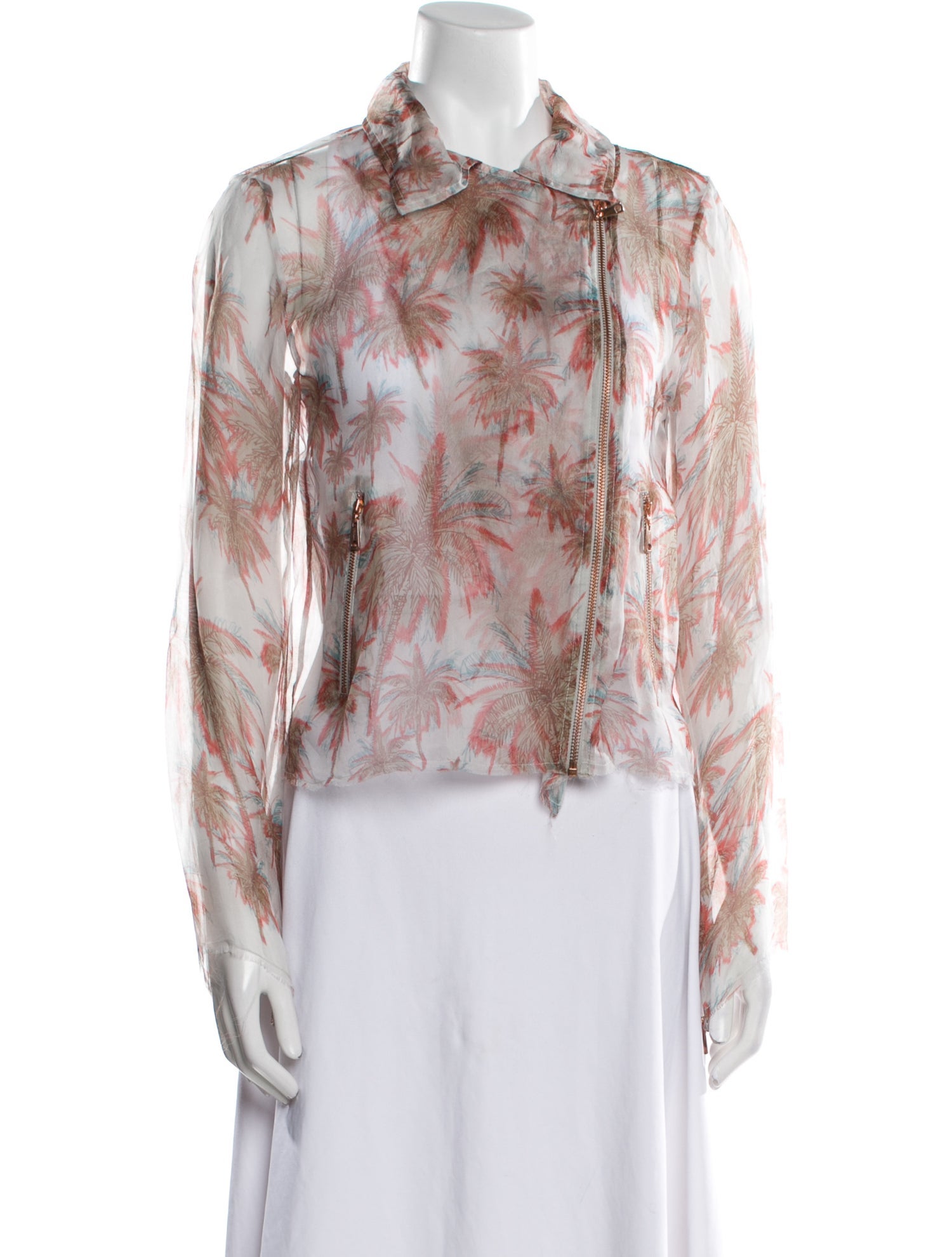 ANIMALE Floral Print Jacket
