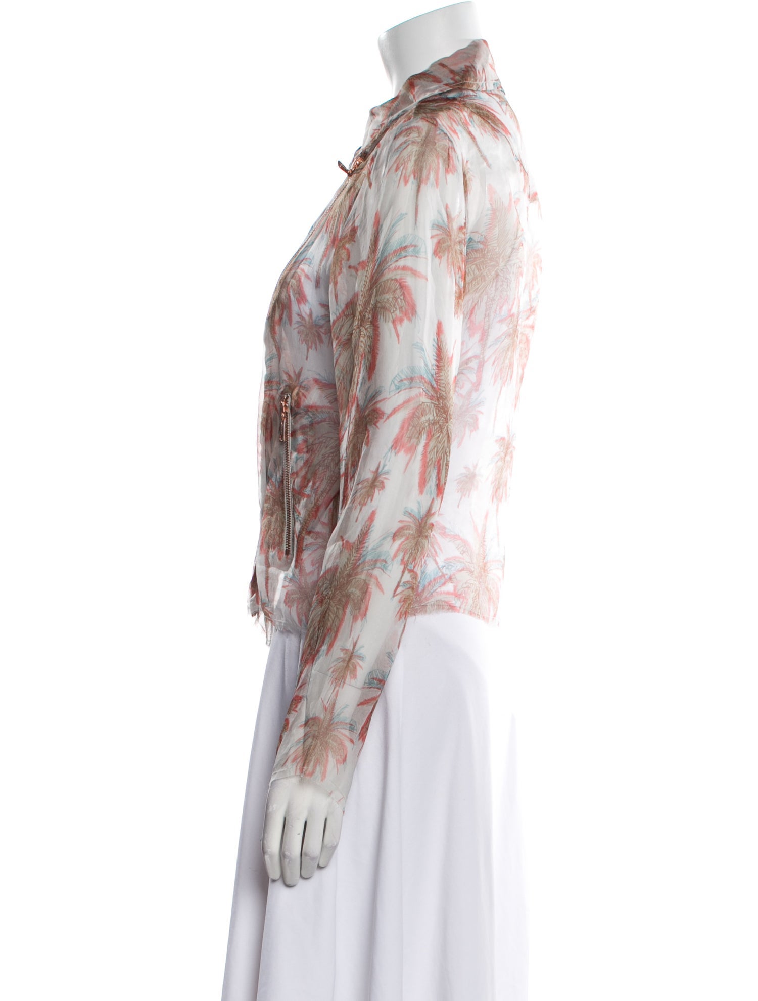 ANIMALE Floral Print Jacket