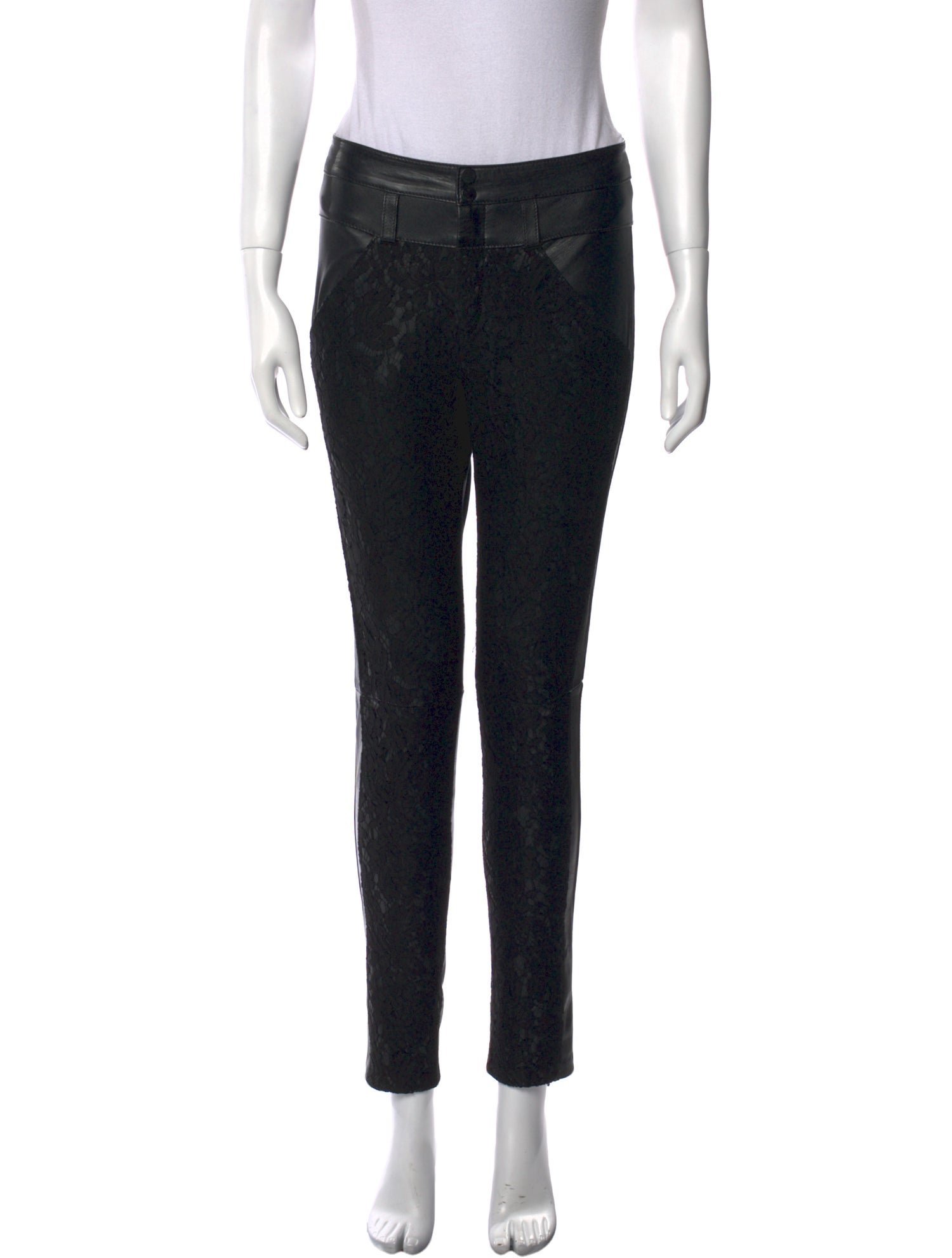 ANIMALE Printed Skinny Leg Pants