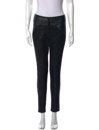 ANIMALE Printed Skinny Leg Pants