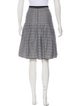 Stripe Print Knee-Length Skirt image 3