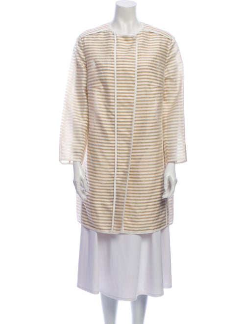 Akris Punto Striped Coat