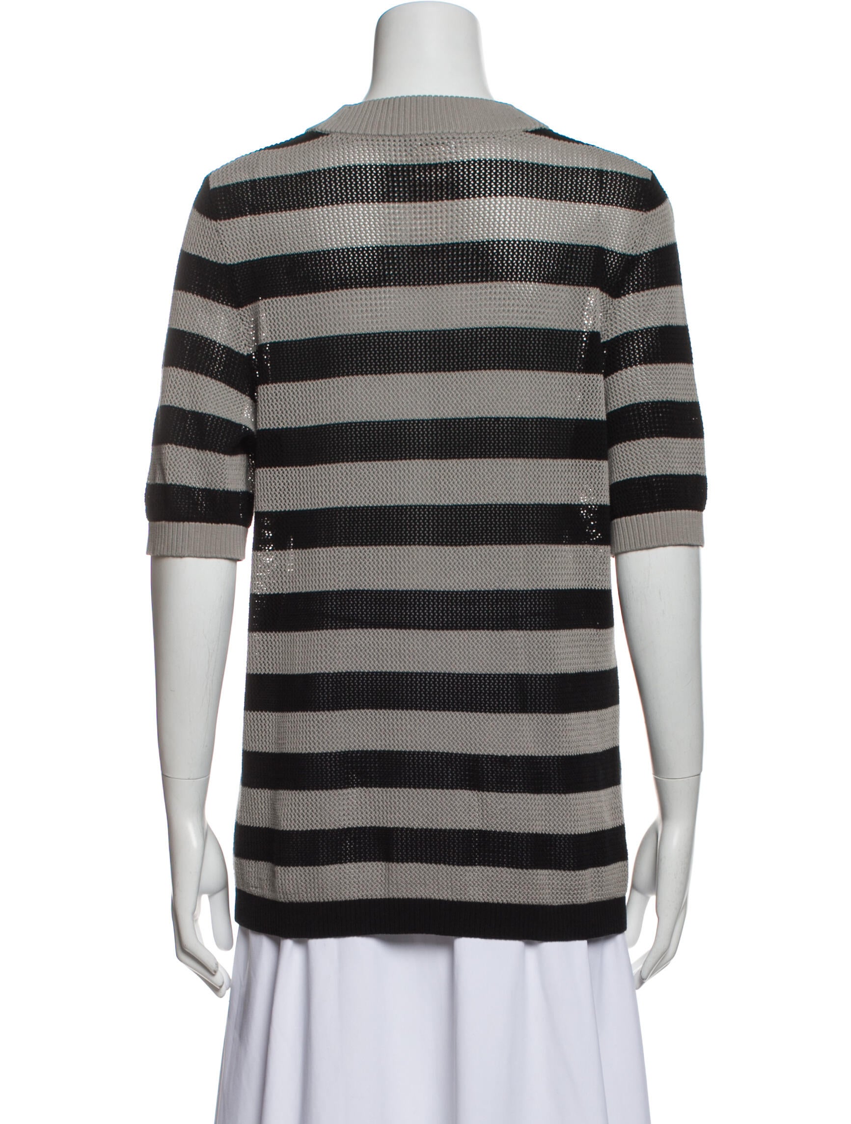 akris punto striped sweater