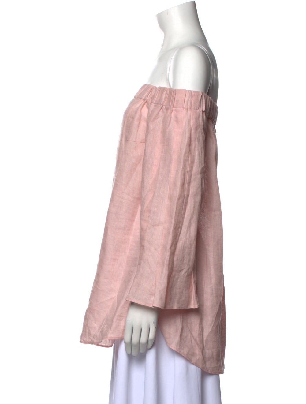 Akris Punto Linen Off-The-Shoulder Tunic - image 2