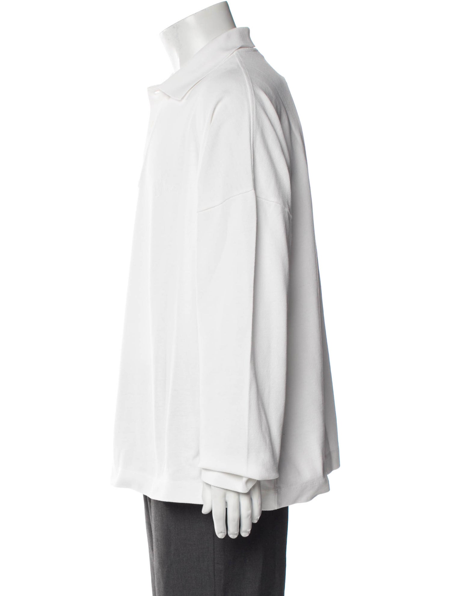 A.P.C. x J.W. Anderson V-Neck Long Sleeve Polo Shirt