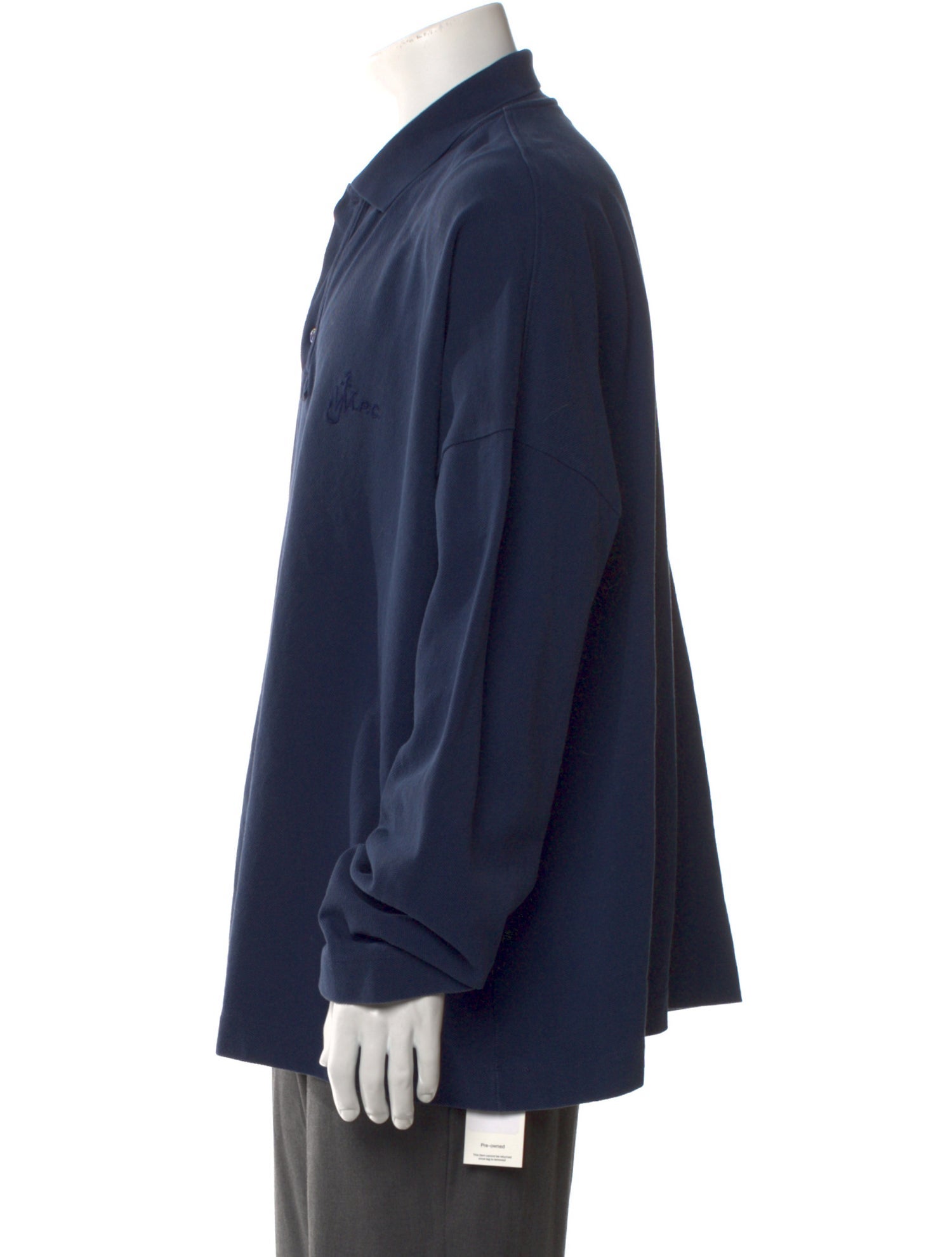 A.P.C. x J.W. Anderson Collar Long Sleeve Polo Shirt