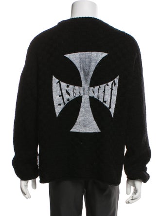 Askyurself x Kim Duong Merino Wool Graphic Print Pullover