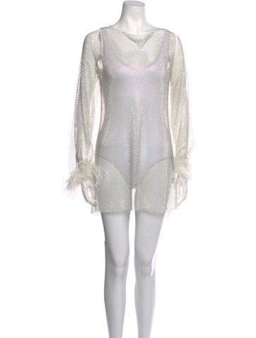 Akira Dresses Patterned Mini Dress S