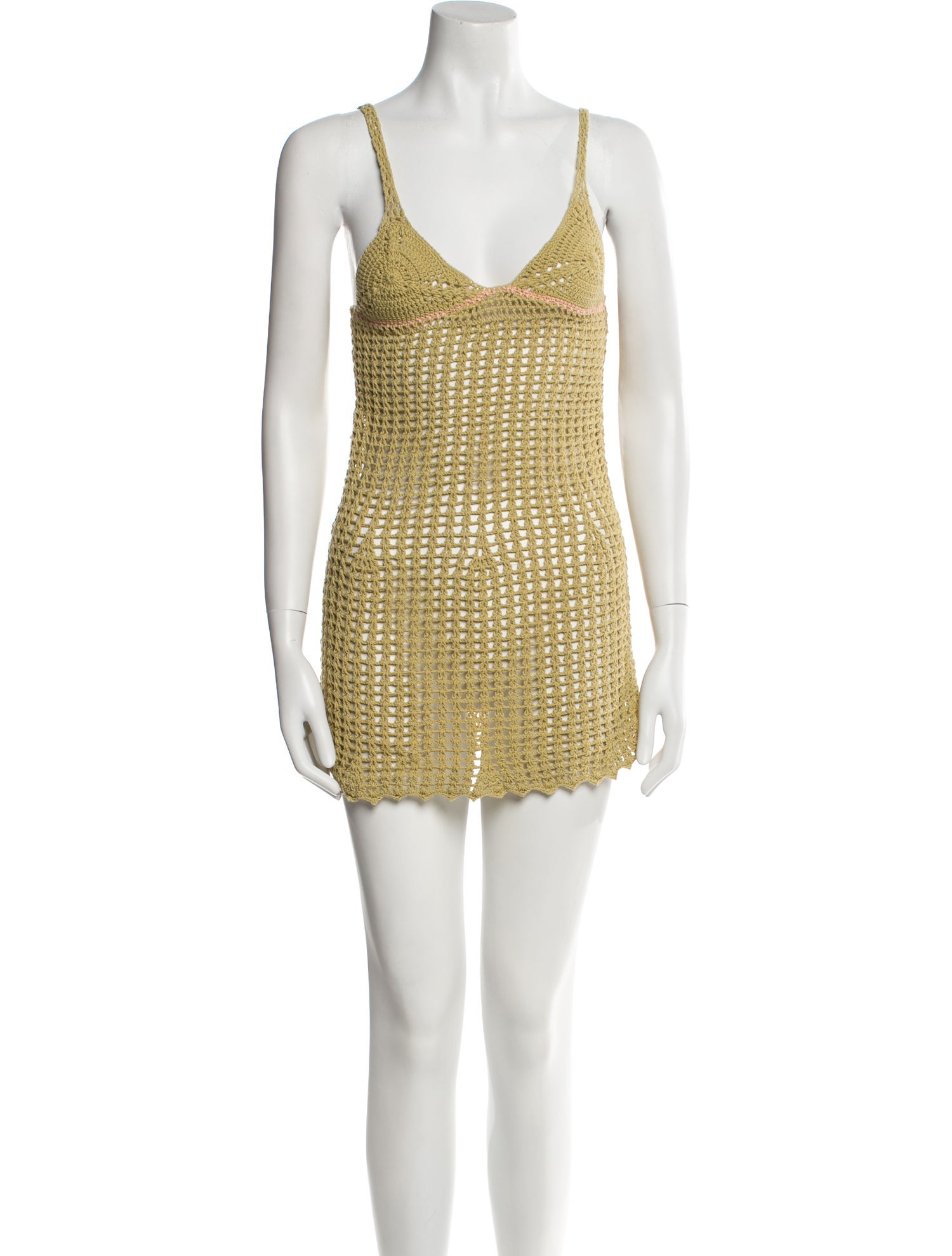 Akoia Swim V-Neck Mini Dress w/ Tags