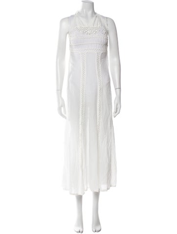 Akoia Swim Dresses Square Neckline Long Dress XS