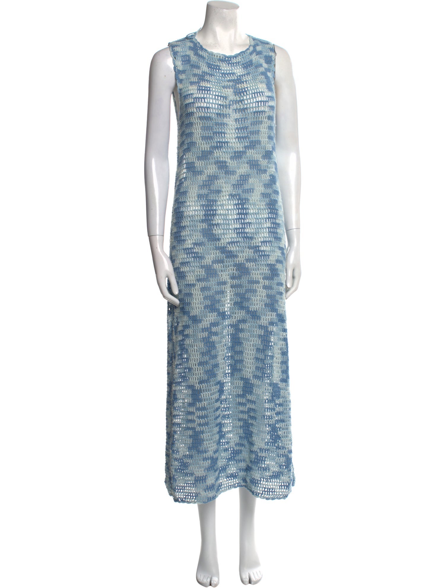 Akoia Swim Tie-Dye Print Midi Length Dress