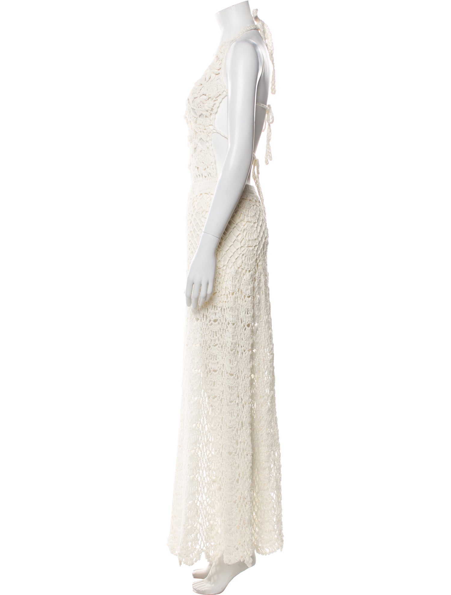 Akoia Swim Scoop Neck Long Dress