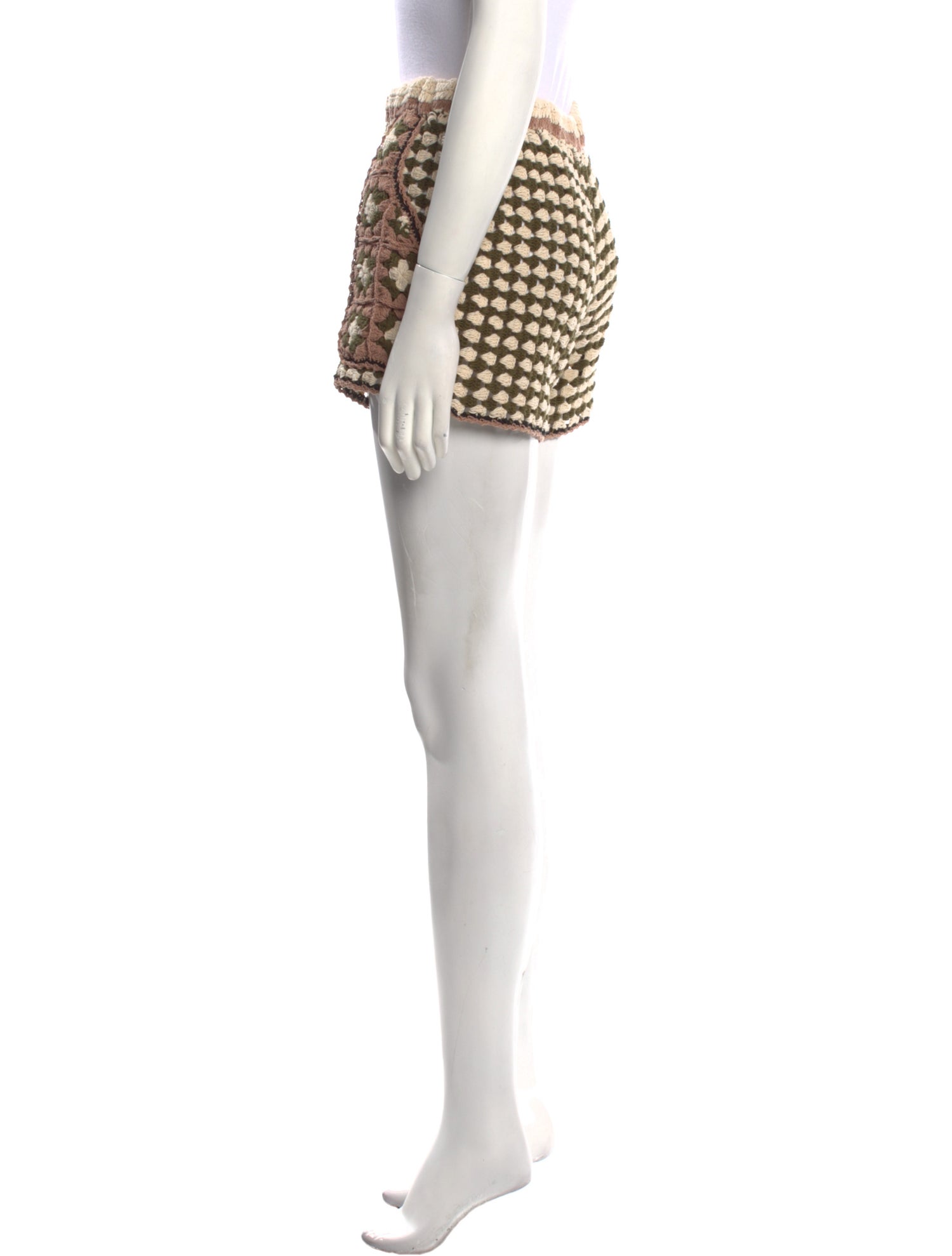 Akoia Swim Patterned Mini Shorts w/ Tags