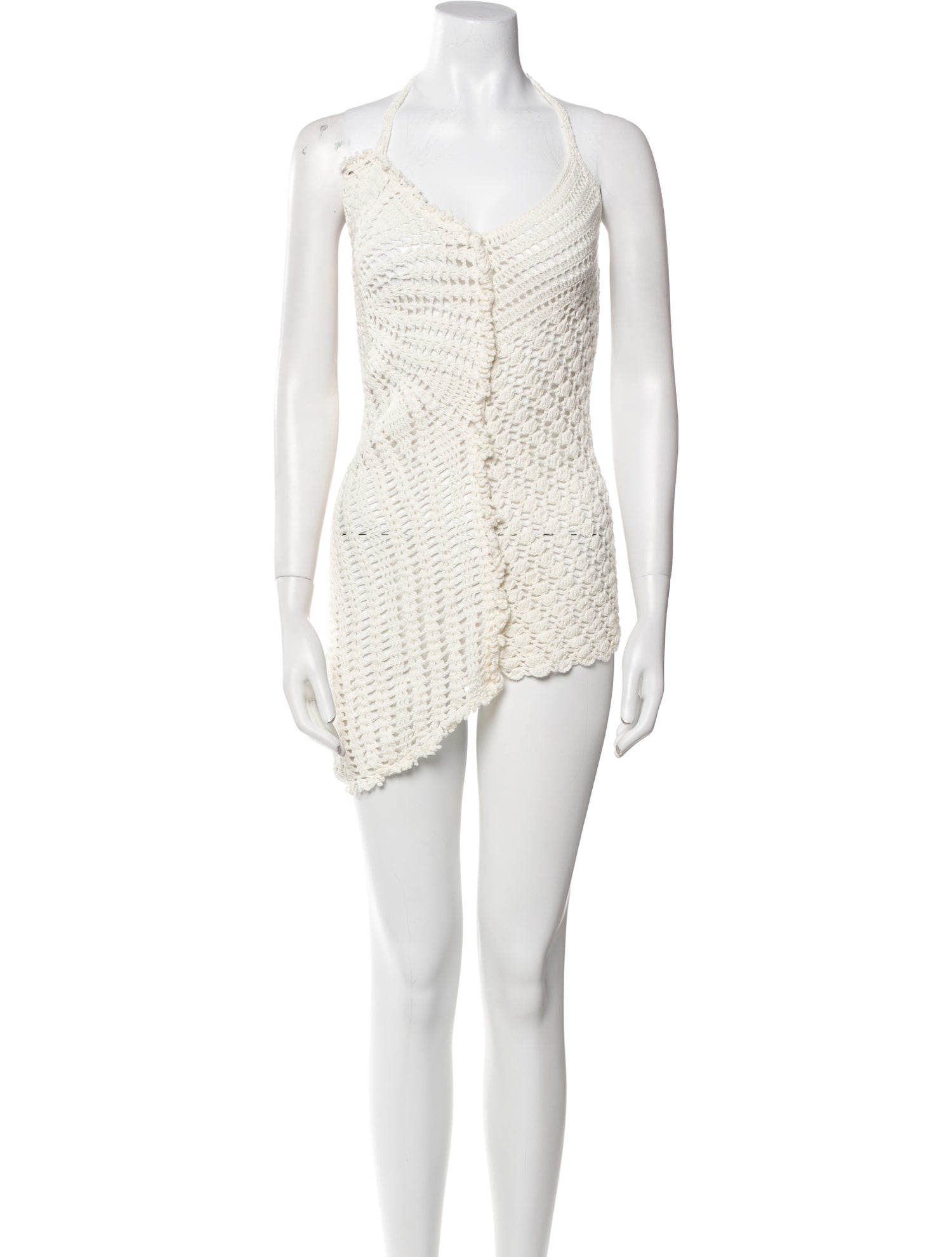 Akoia Swim Crochet Trim Cover-Up w/ Tags