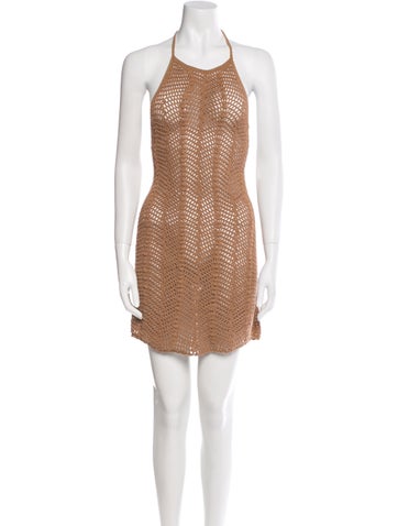 Akoia Swim Dresses Halterneck Mini Dress S