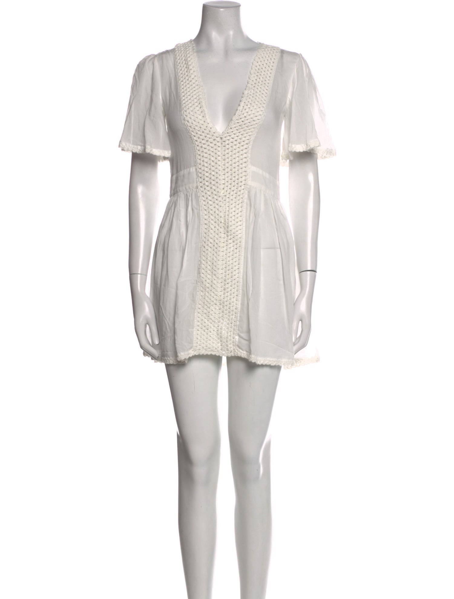 Akoia Swim V-Neck Mini Dress